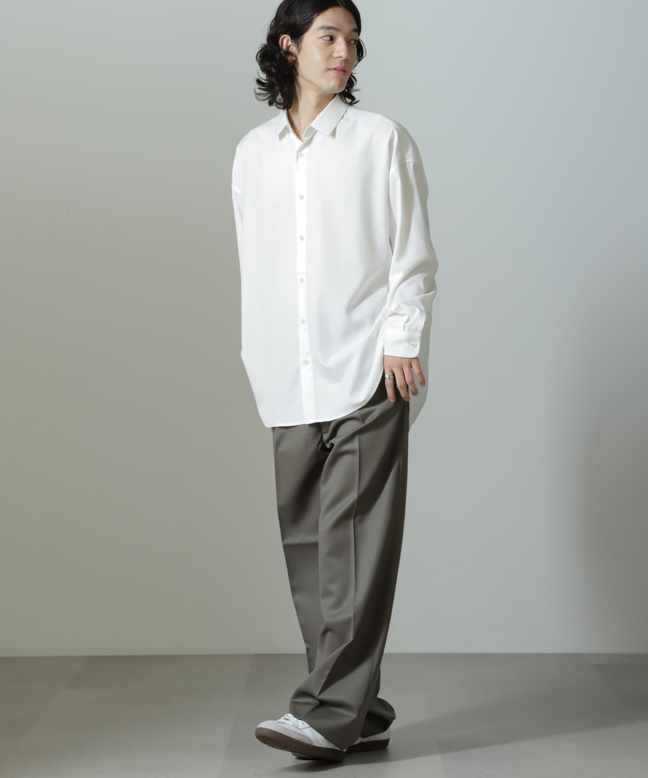 benine 9/ウールツイル2タックスラックス 6704227098