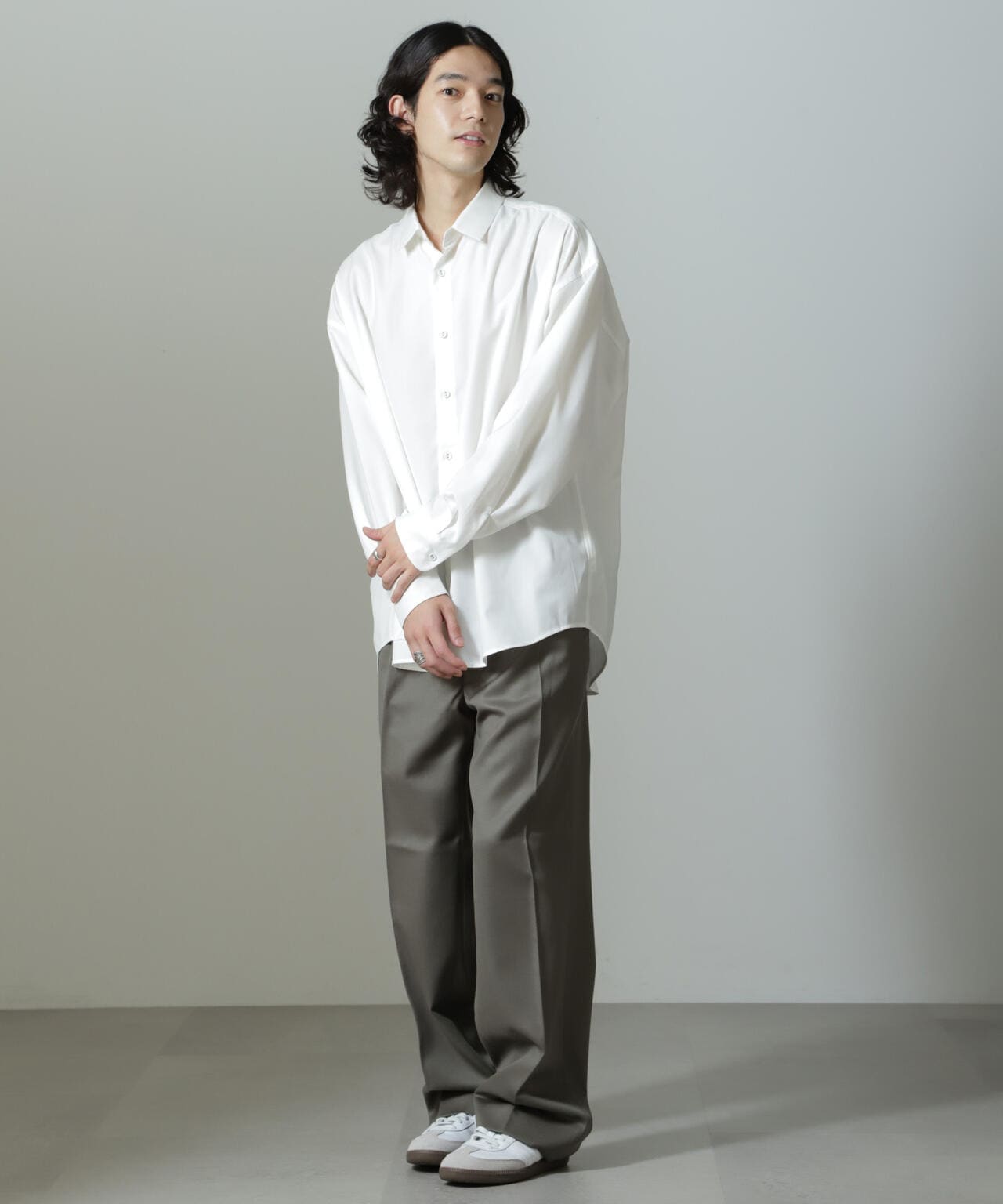 benine 9/ウールツイル2タックスラックス 6704227098