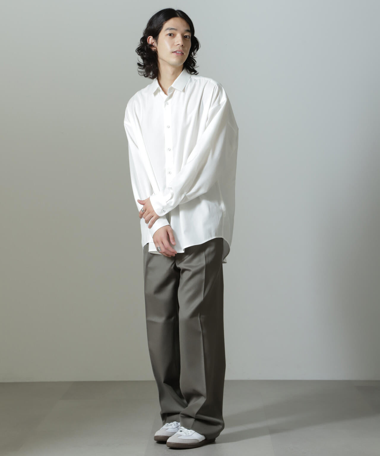 benine 9/ウールツイル2タックスラックス 6704227098