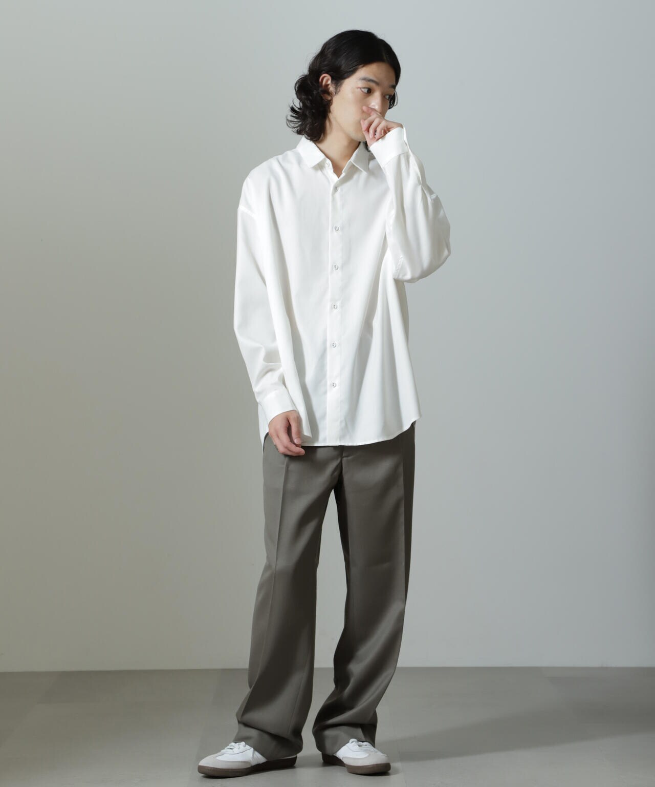 benine 9/ウールツイル2タックスラックス 6704227098