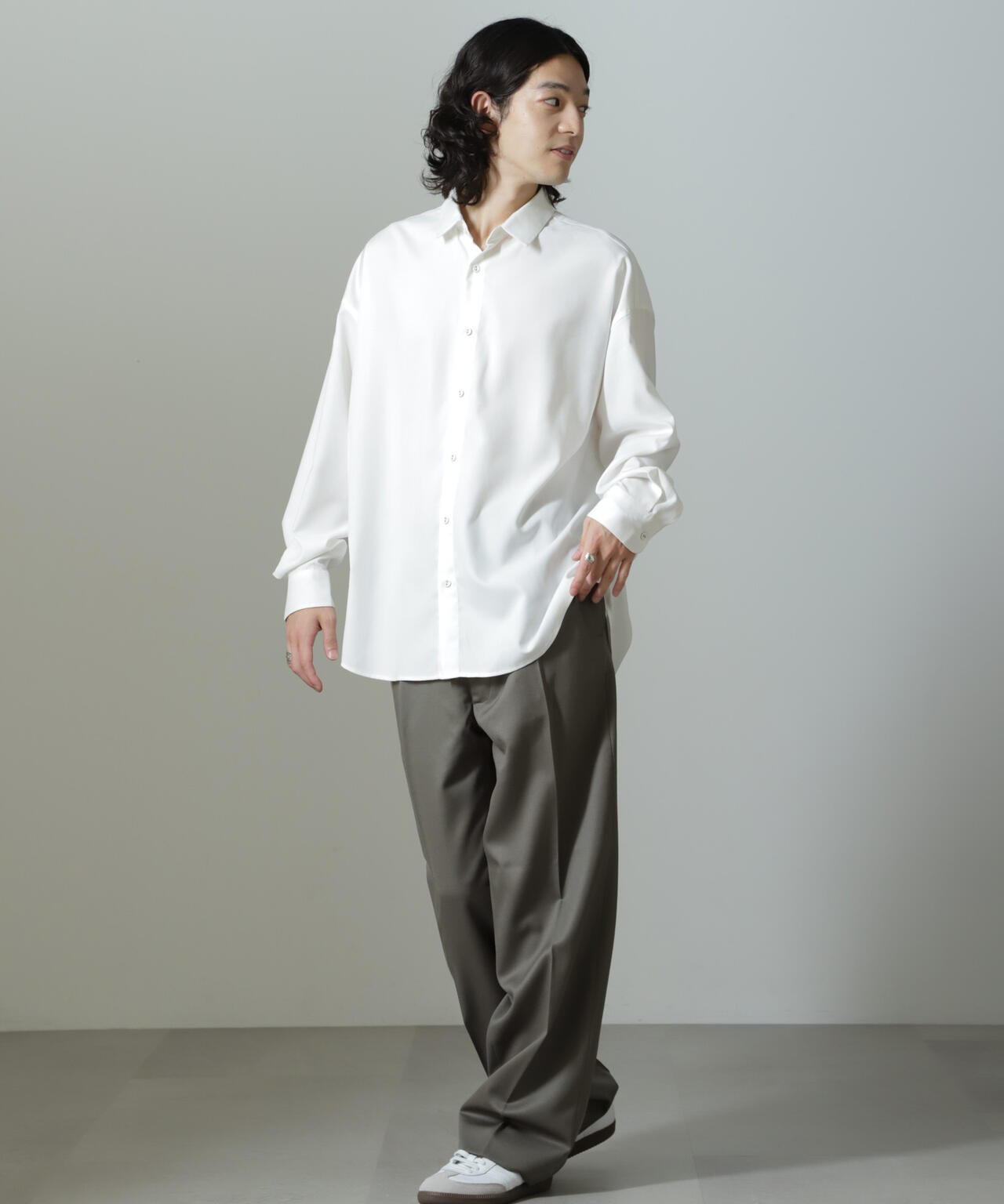 benine 9/ウールツイル2タックスラックス 6704227098