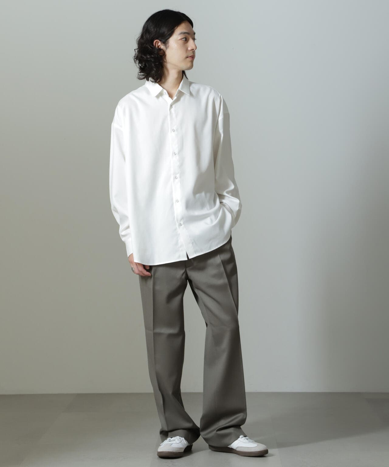 benine 9/ウールツイル2タックスラックス 6704227098