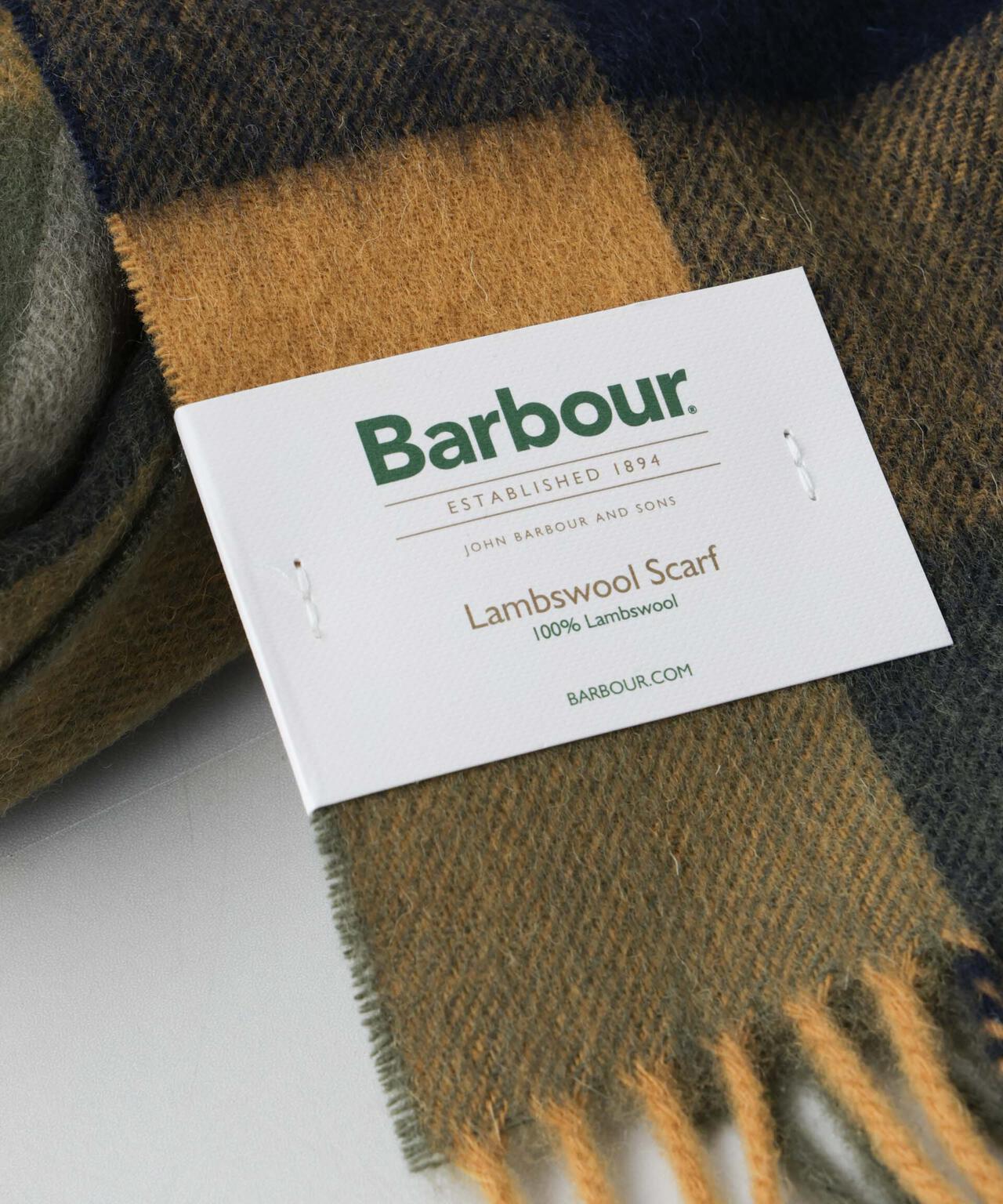 Barbour/BARBOUR TARTAN LAMBSWOOL SCARF 6704241067