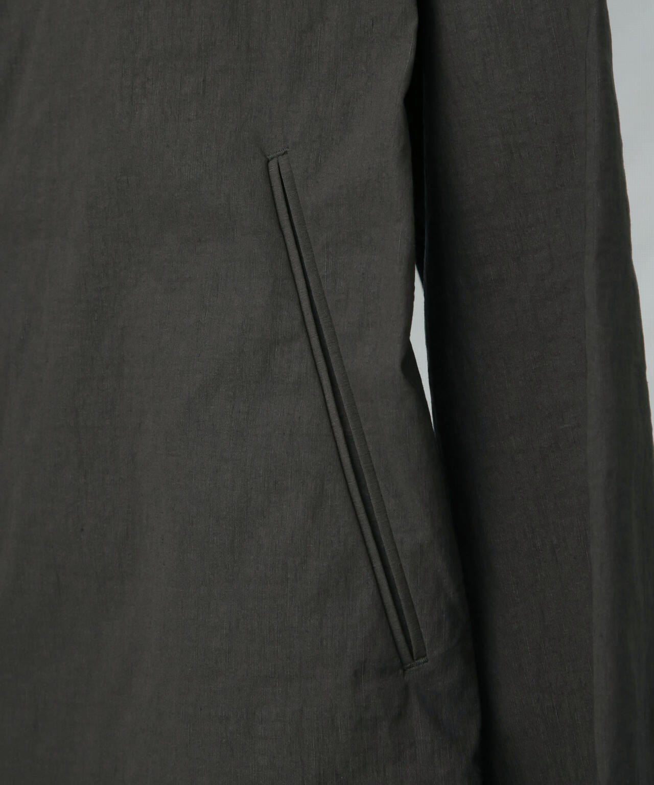 ATON/STRETCH NYLON LINEN ZIP-UP JK 6705112040