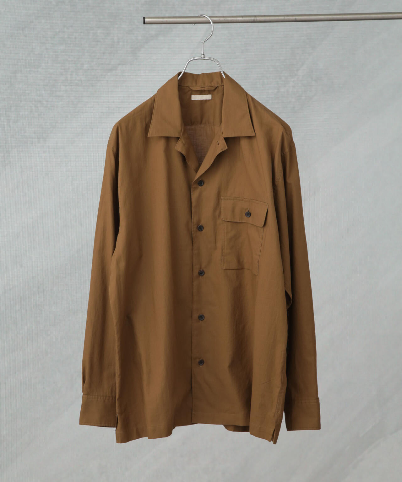 ULTERIOR/POWDERY SOFT TWILL O/C SHIRT 6705120119