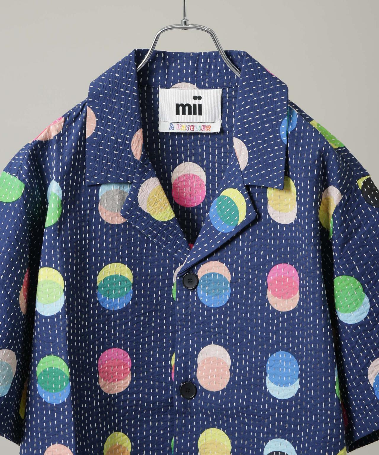 mii/別注 Dot Kantha S/S 6705121013