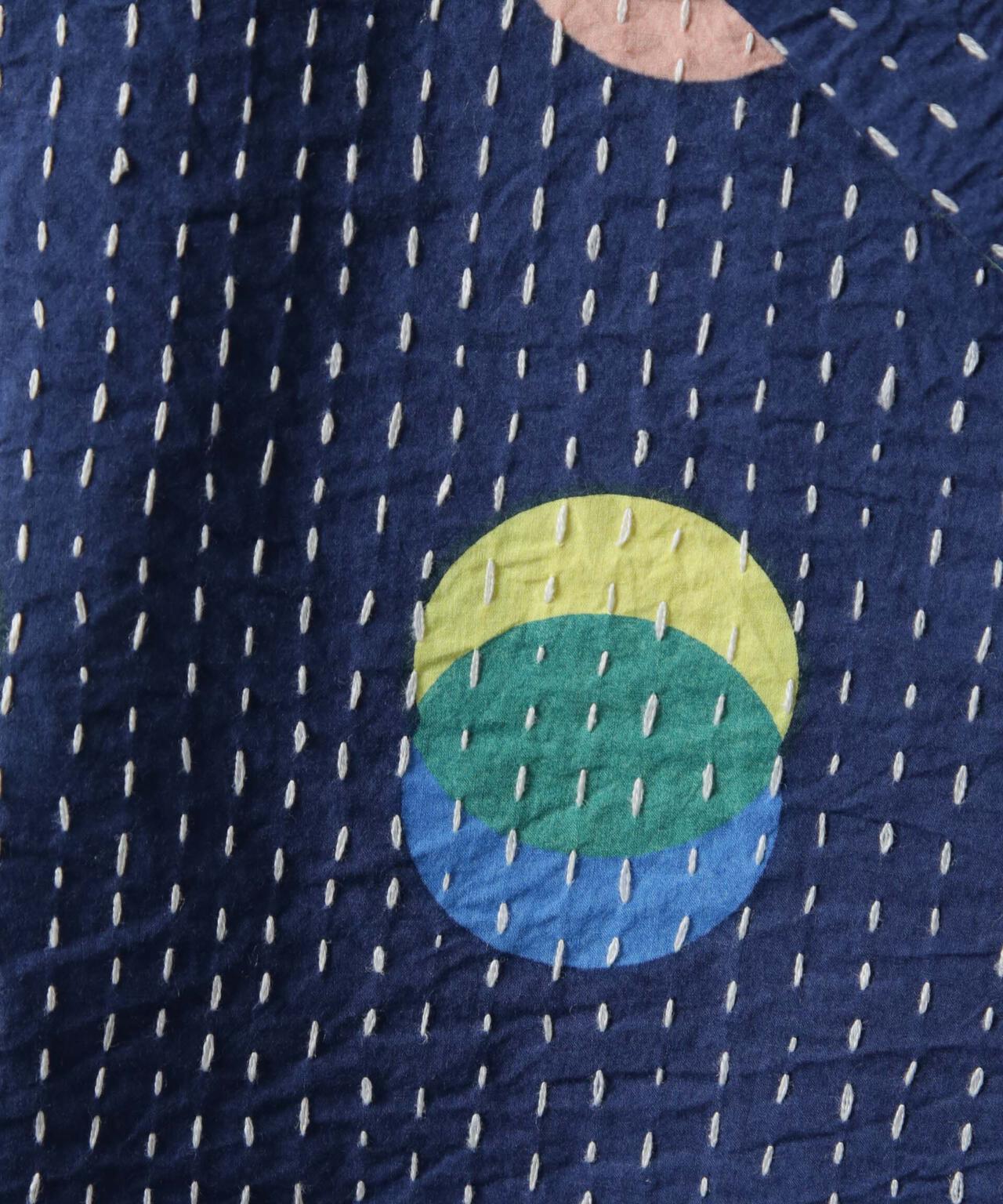 mii/別注 Dot Kantha S/S 6705121013