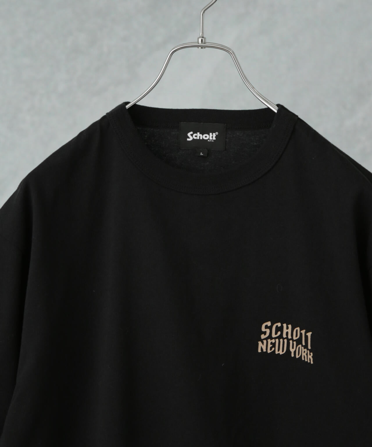 Schott/別注 BULLDOG S/S TEE 6705124012