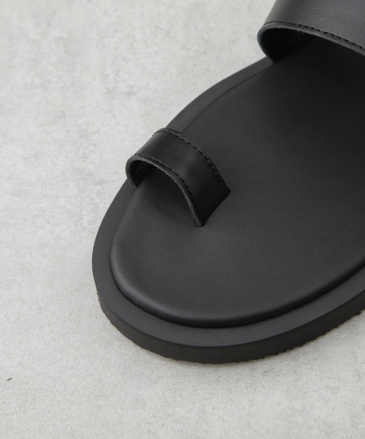 PADRONE THE STANDARD LINE/別注 THONG SANDAL / 指ぬきレザーサンダル 6705135032