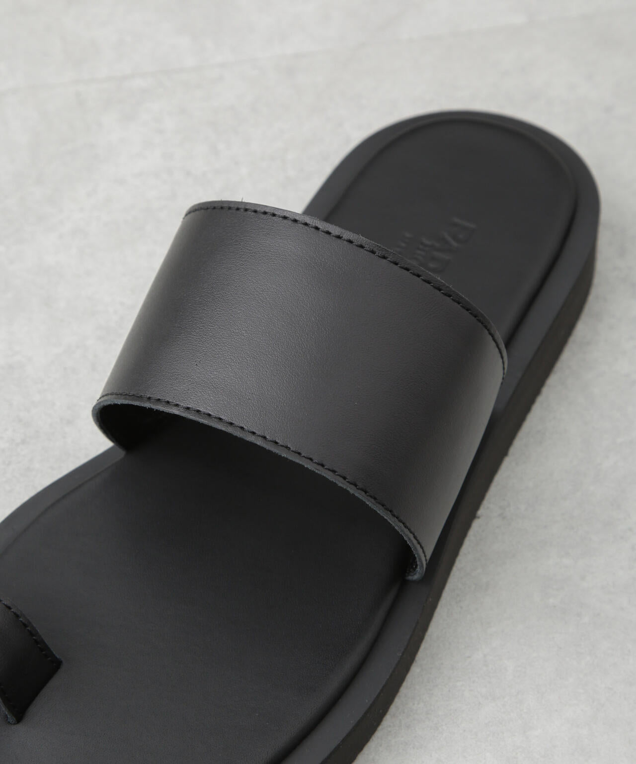 PADRONE THE STANDARD LINE/別注 THONG SANDAL / 指ぬきレザーサンダル 6705135032