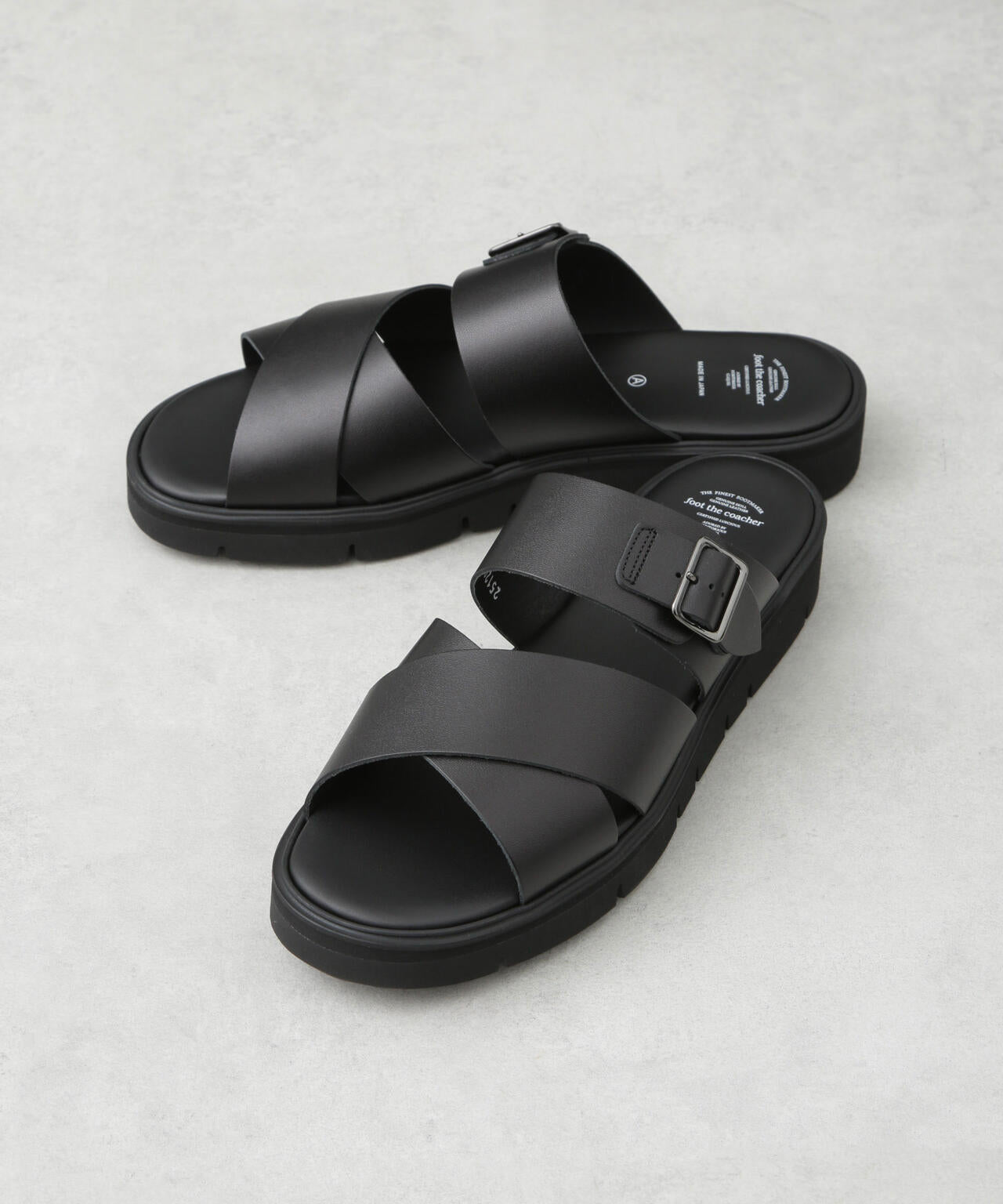 foot the coacher/CROSS BELT SANDALS 6705135041