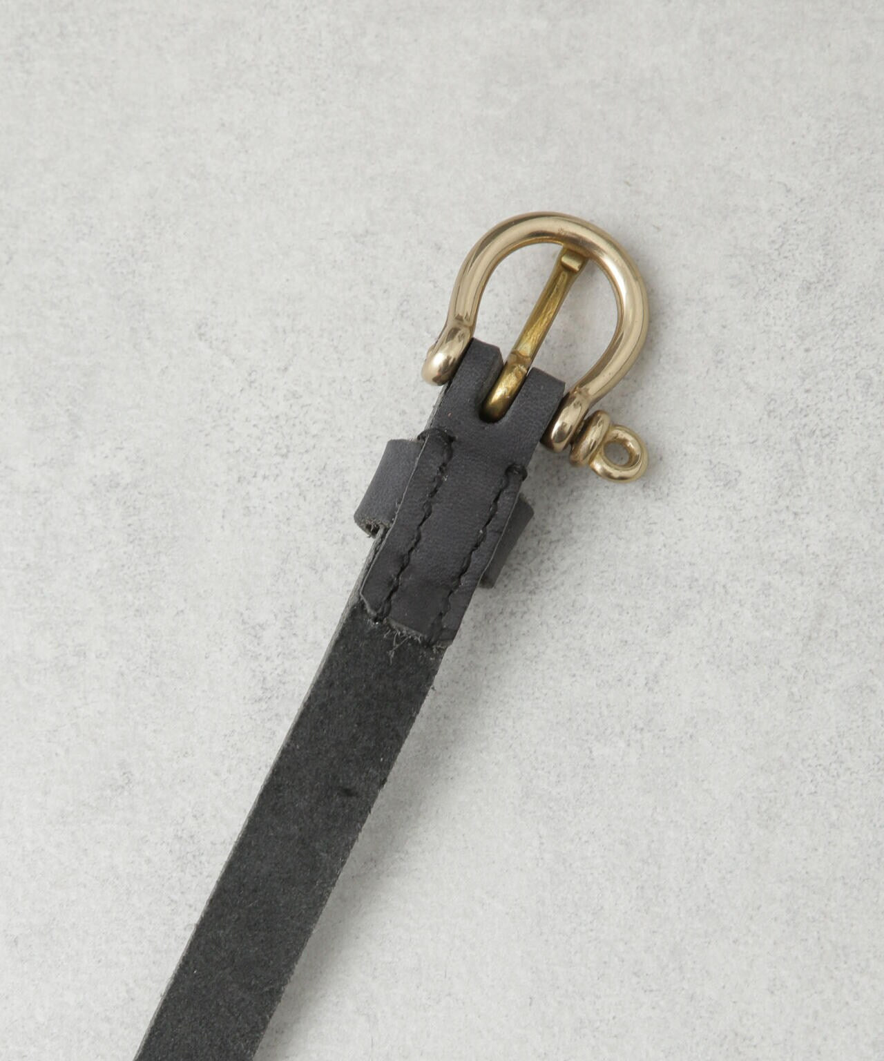 Martin Faizey/0.5 inch Shackle Belt_Nubuck 6705150007