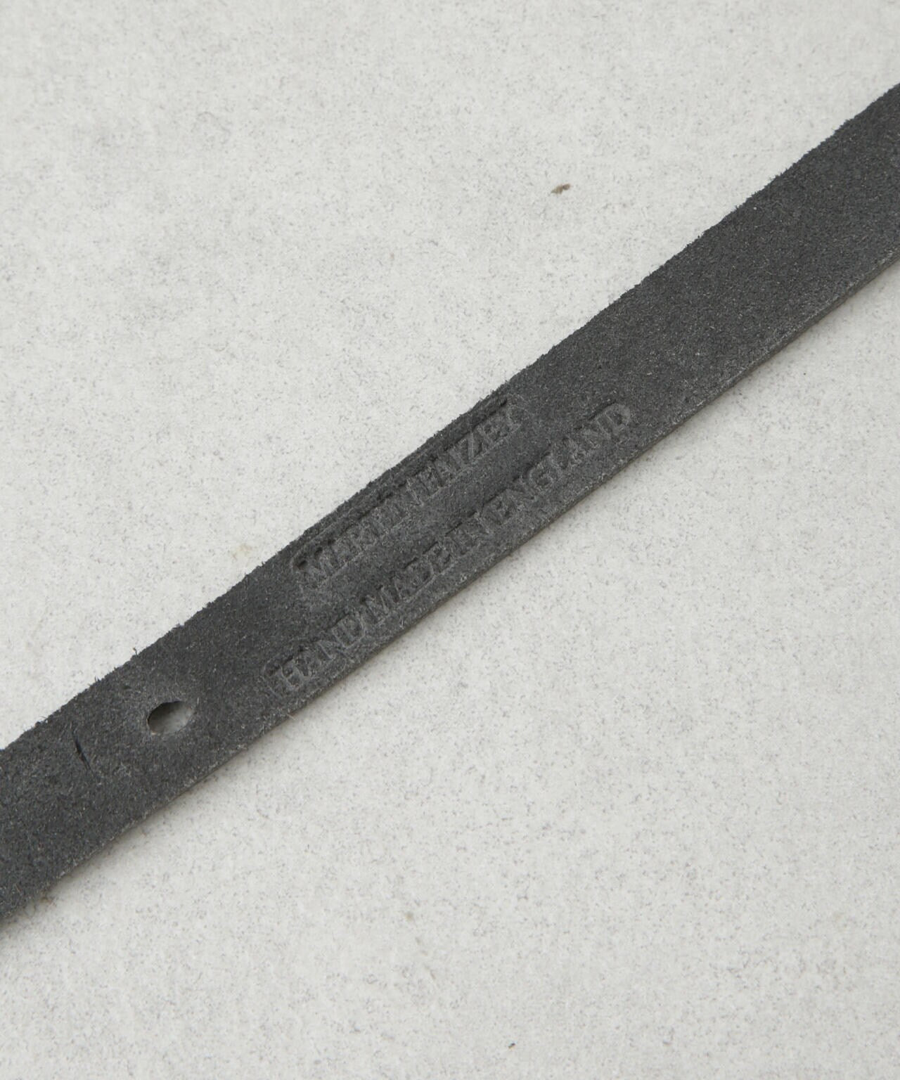 Martin Faizey/0.5 inch Shackle Belt_Nubuck 6705150007