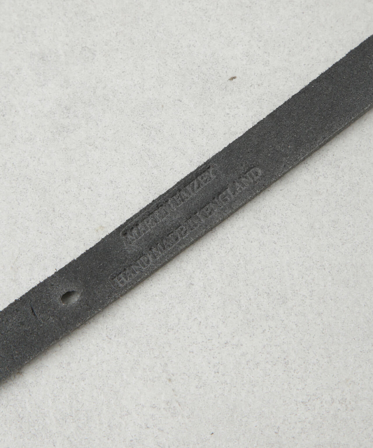 Martin Faizey/0.5 inch Shackle Belt_Nubuck 6705150007