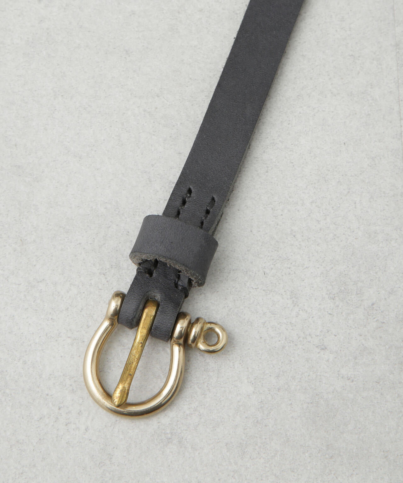 Martin Faizey/0.5 inch Shackle Belt_Nubuck 6705150007