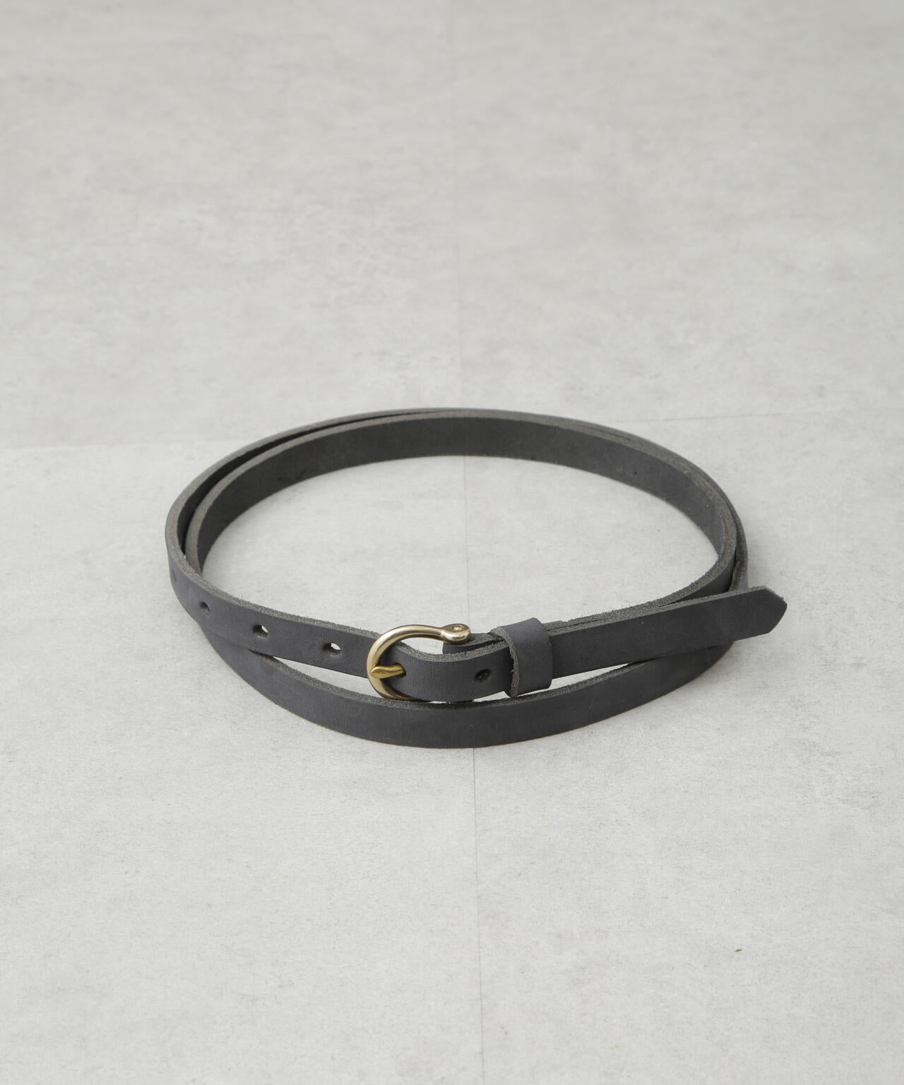 Martin Faizey/0.5 inch Shackle Belt_Nubuck 6705150007