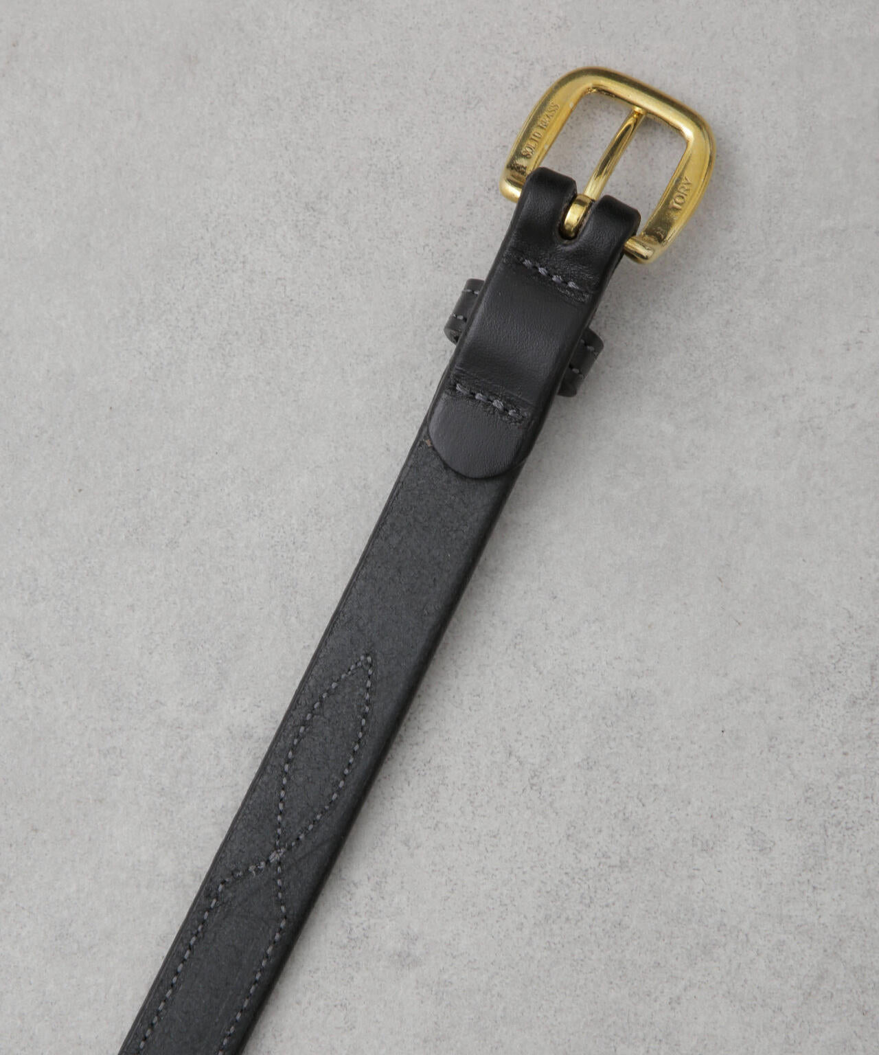 TORY LEATHER/3/4" Repeated Stitch Belt 6705150012