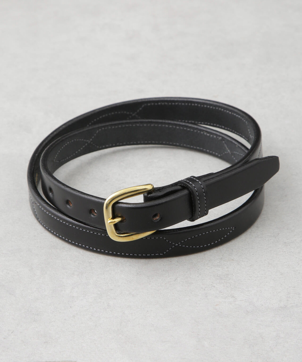 TORY LEATHER/3/4" Repeated Stitch Belt 6705150012