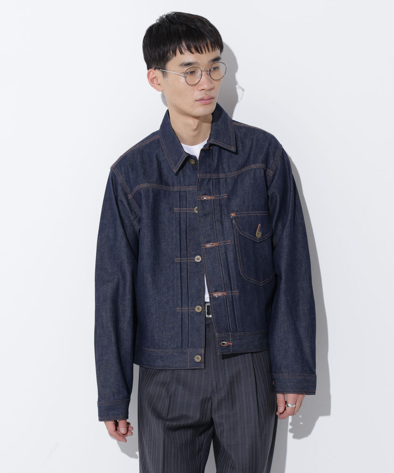 LEE/別注 COW BOY JACKET(セットアップ可) 6705212060