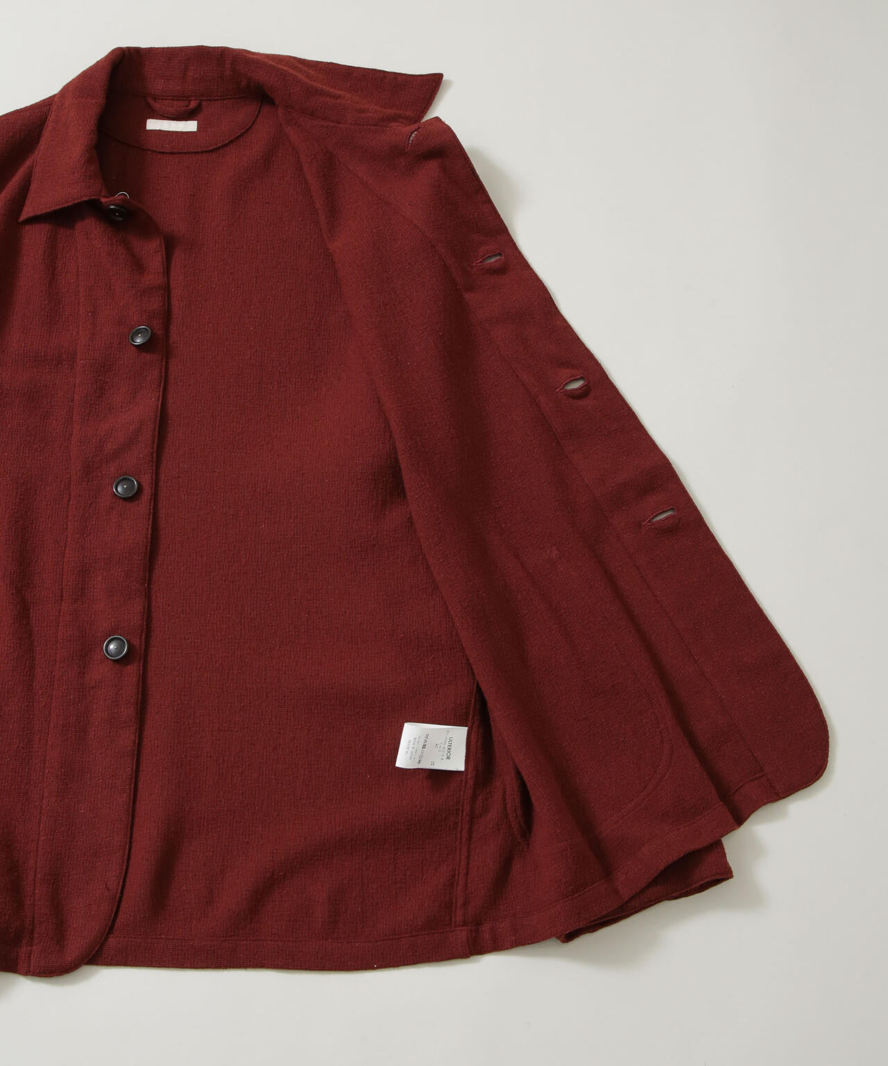 ULTERIOR/WOOL SILK MESH SH-COVERALL 6705212072