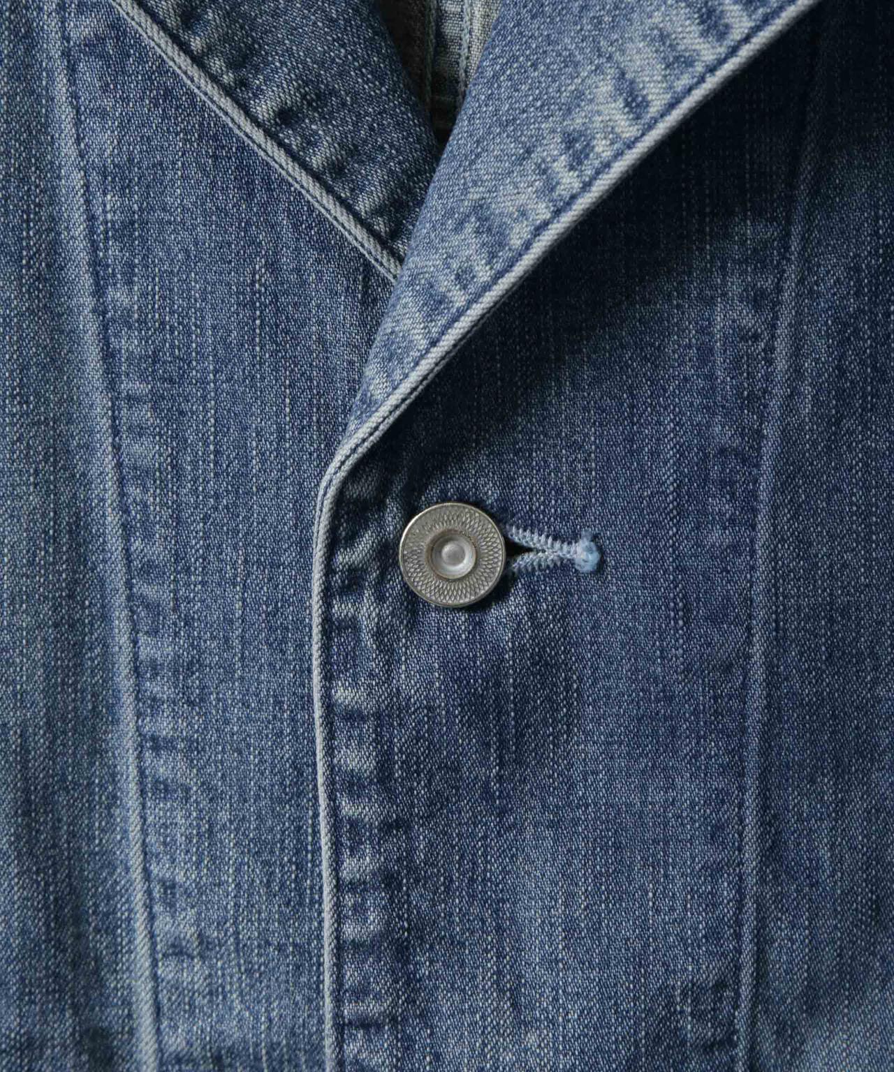 ULTERIOR/FADED LIGHT DENIM COVERALL(セットアップ可) 6705212073