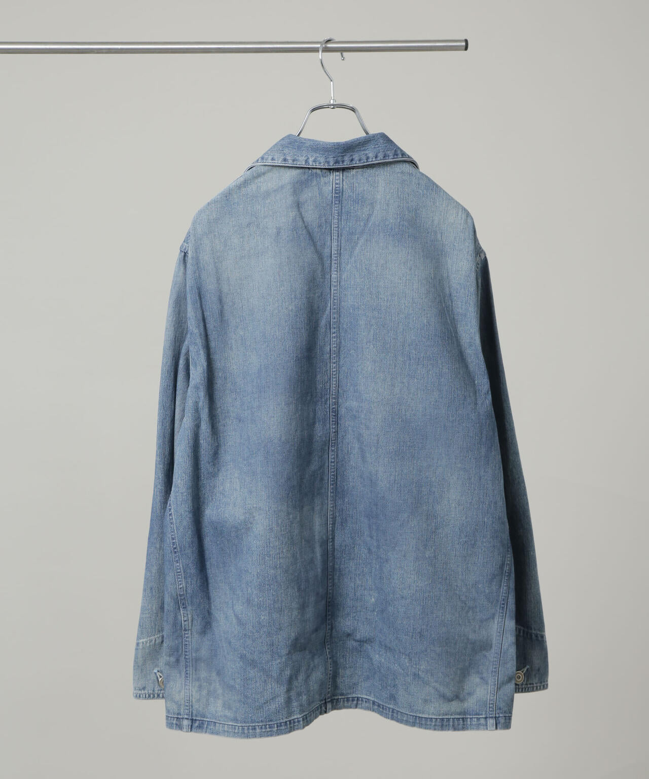 ULTERIOR/FADED LIGHT DENIM COVERALL(セットアップ可) 6705212073