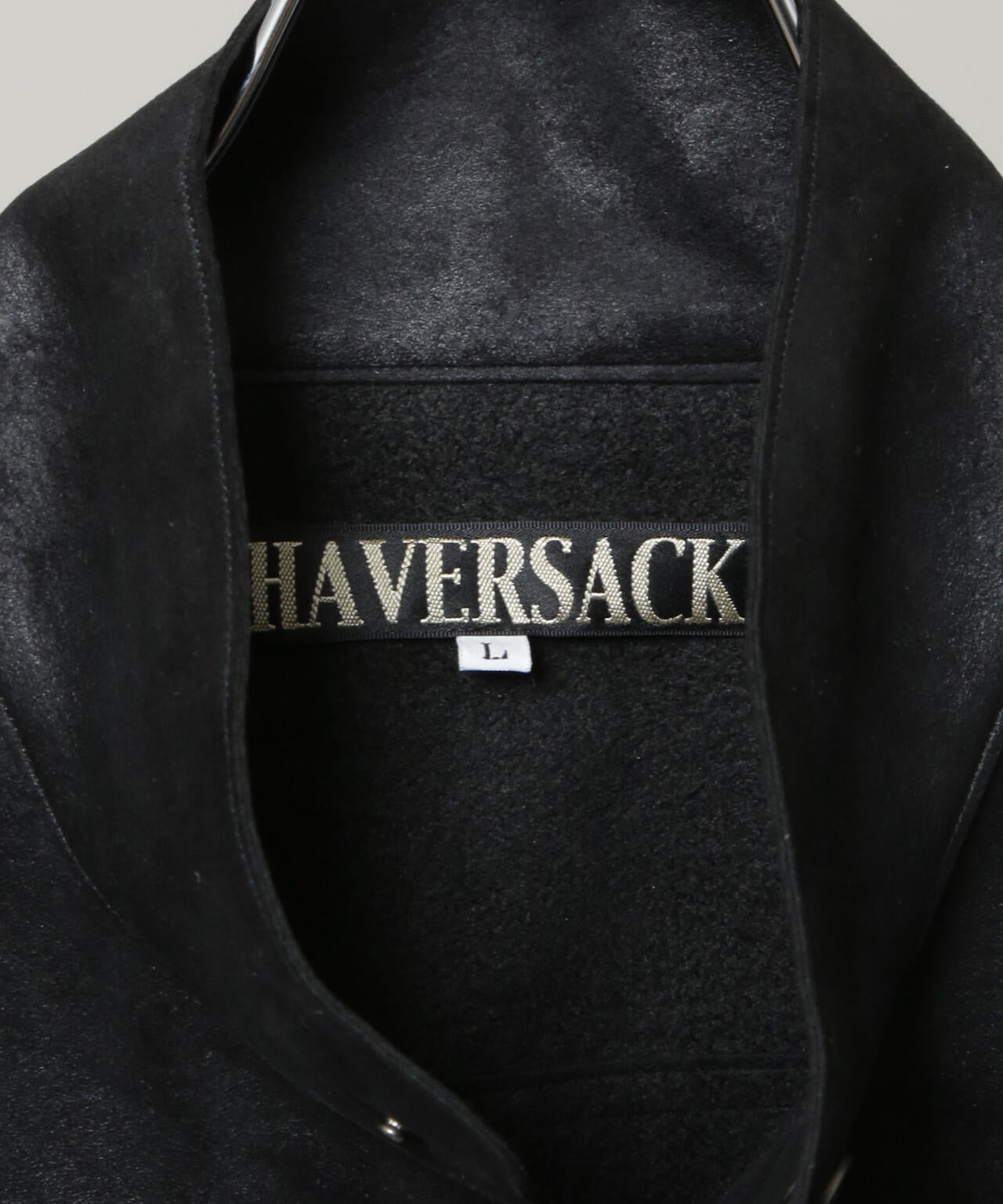 HAVERSACK/ウルトラスエードクロップドスタンドカラーブルゾン 6705212086