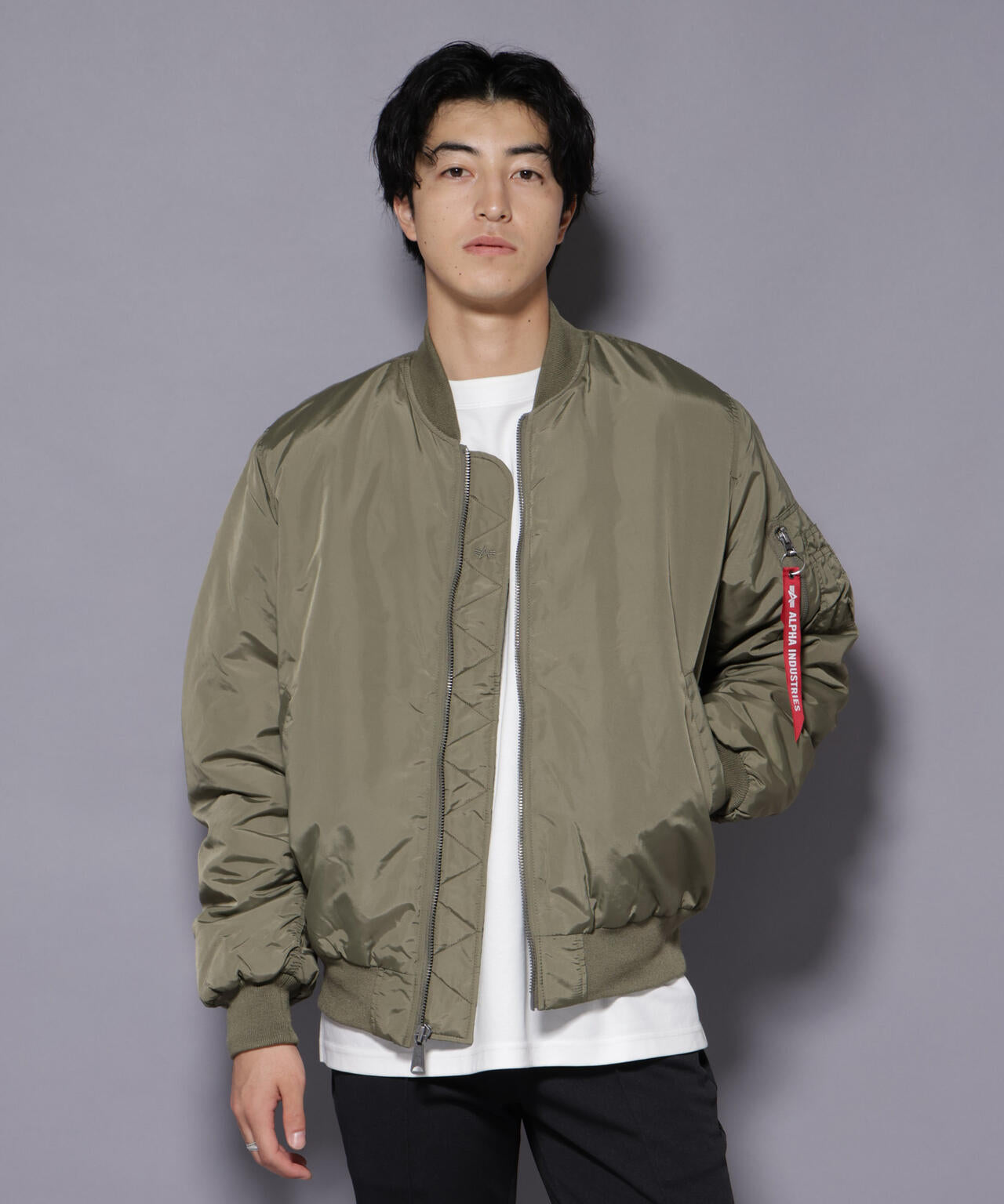 ALPHA INDUSTRIES/MA-1 OXFORD FLIGHT JACKET 6705212093