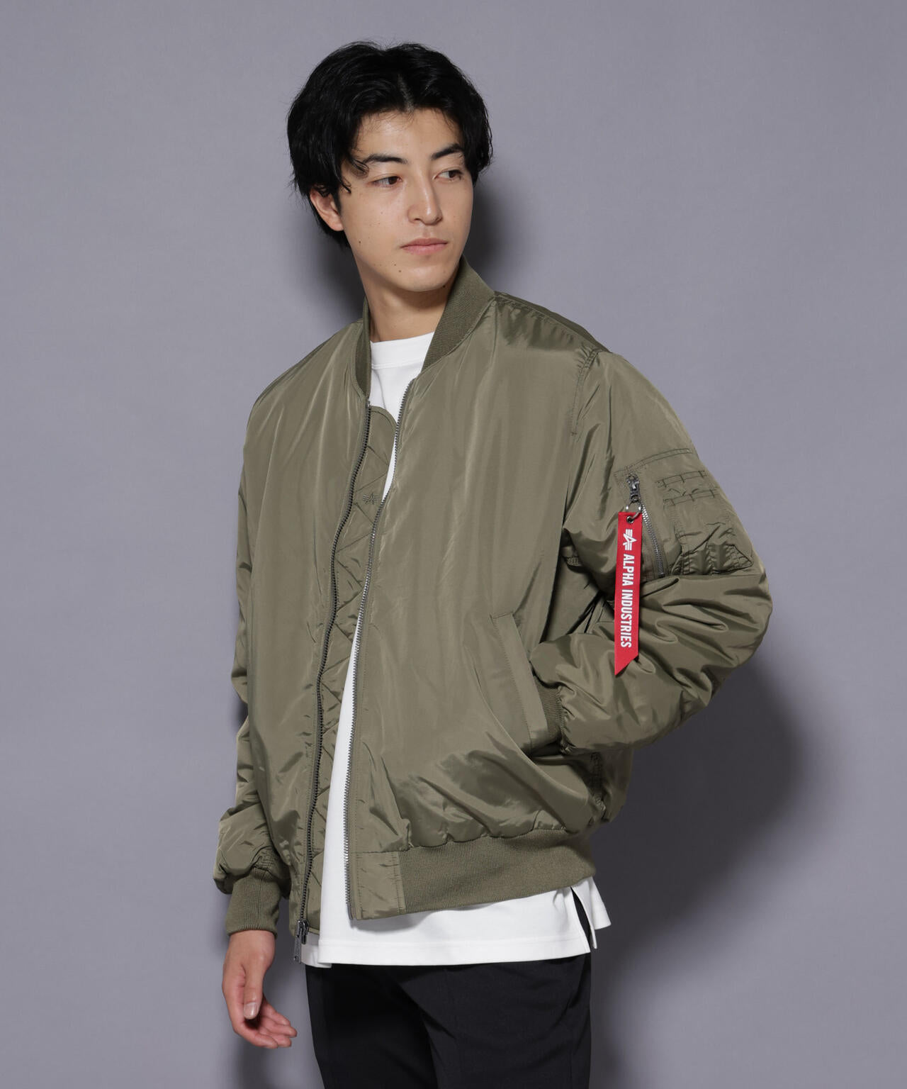 ALPHA INDUSTRIES/MA-1 OXFORD FLIGHT JACKET 6705212093