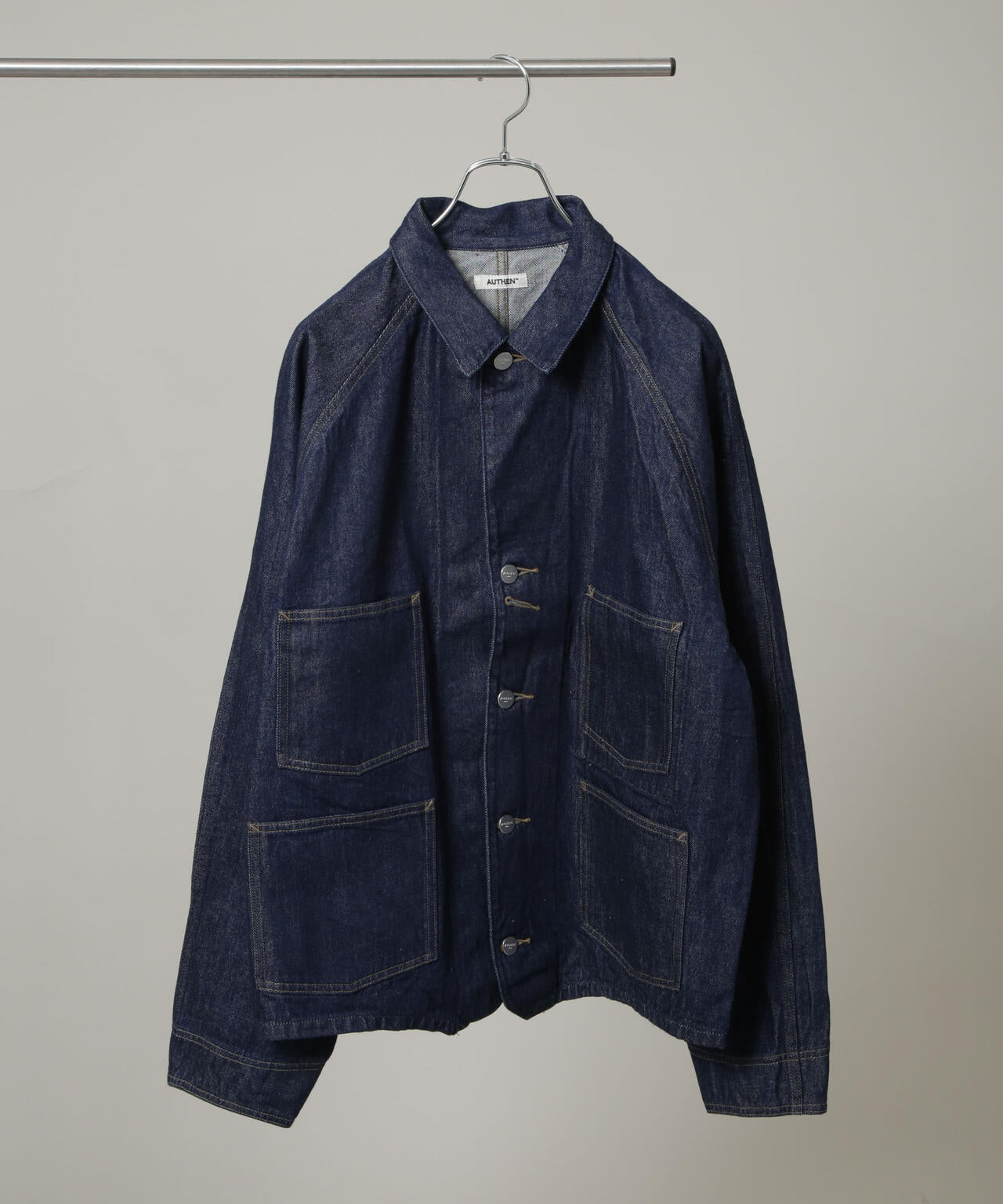 AUTHEN/VINTAGE DENIM ENGINEER JACKET