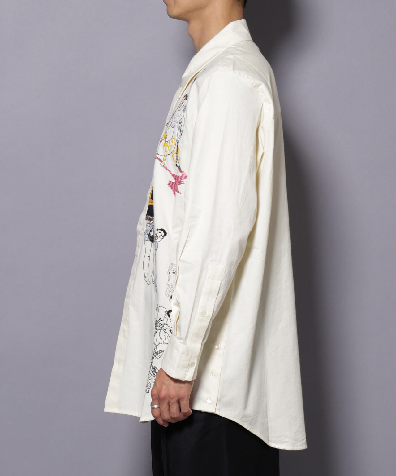 mii/PACED HAND EMBROIDERED SHIRT 6705220052