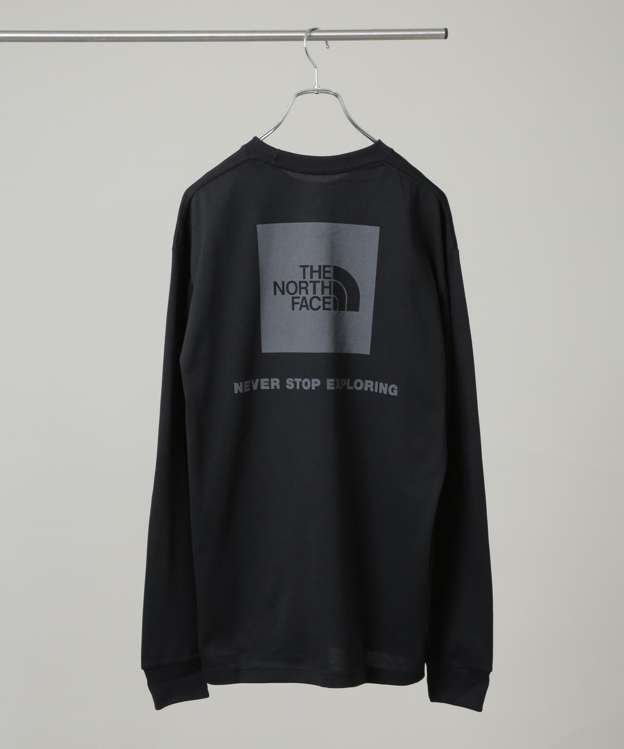 THE NORTH FACE/L/S Back Square Logo Tee 6705223074