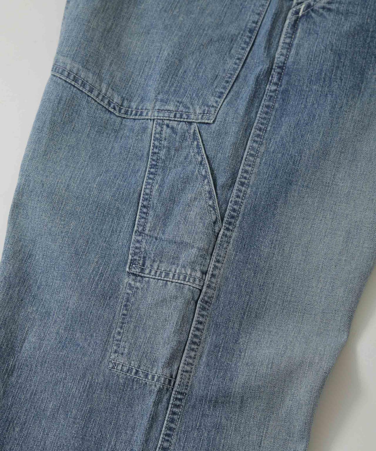 ULTERIOR/FADED LIGHT DENIM PAINTER PT(セットアップ可) 6705227135