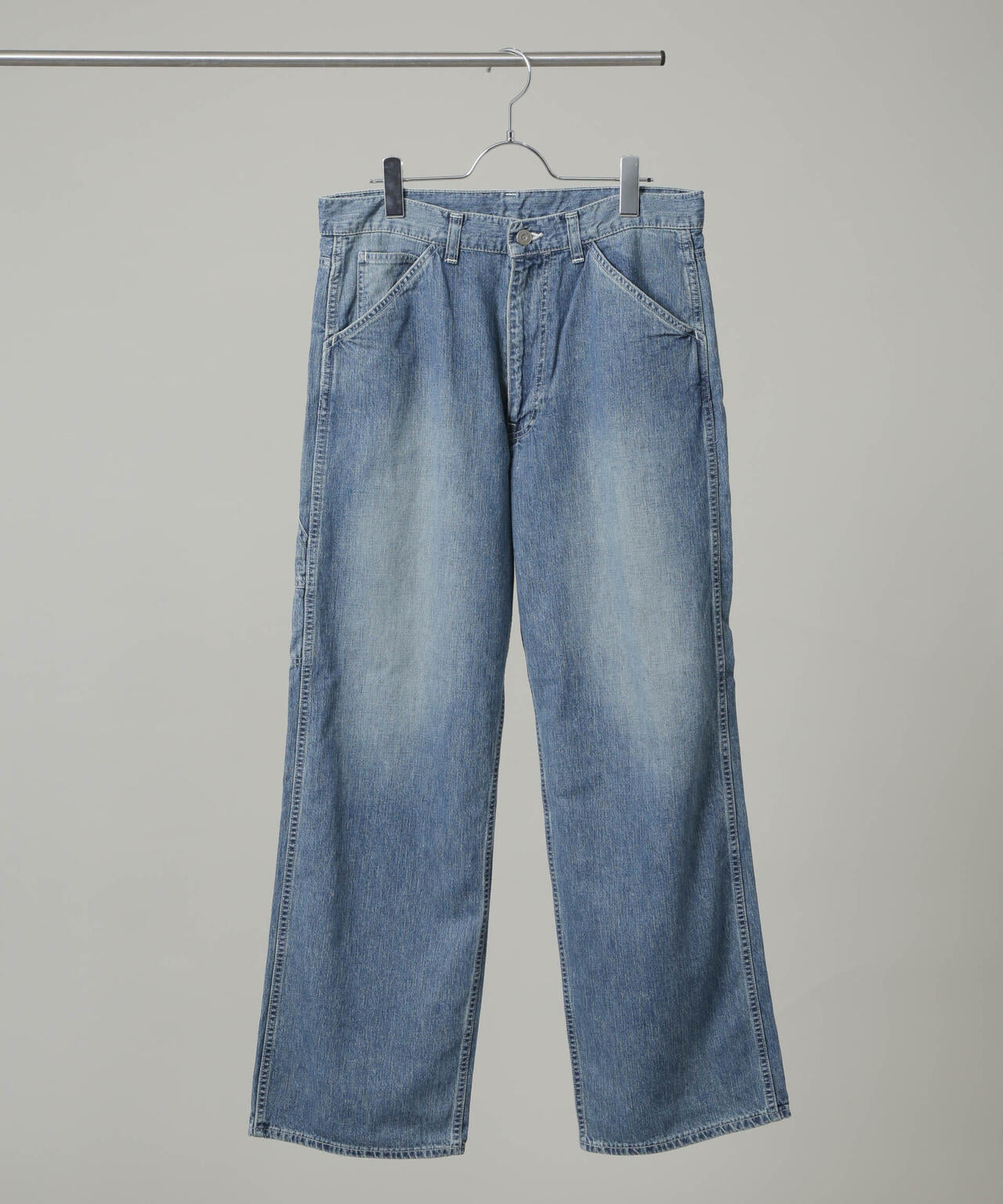 ULTERIOR/FADED LIGHT DENIM PAINTER PT(セットアップ可) 6705227135