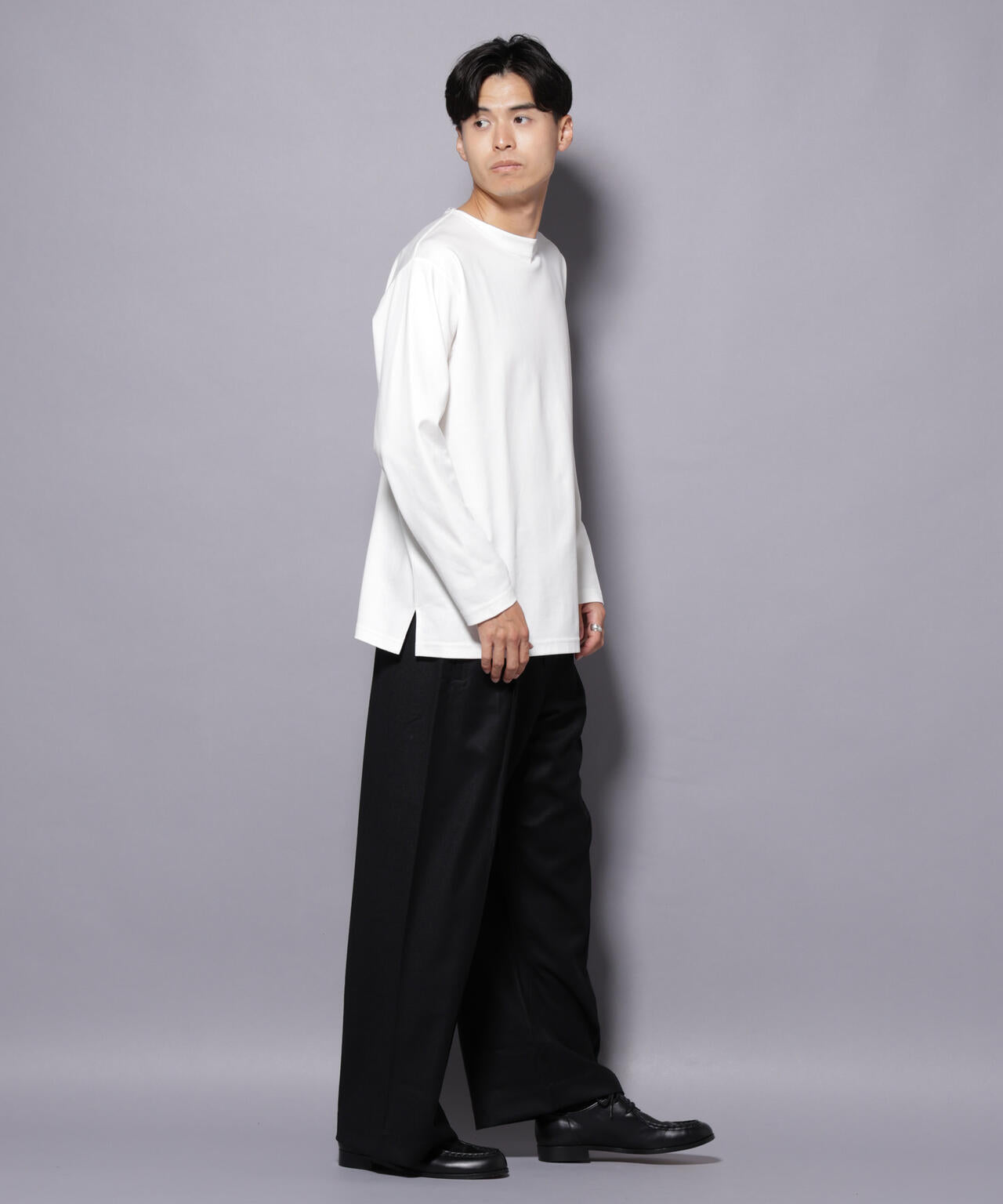 mii/WOOL LARGE PANT 6705227158