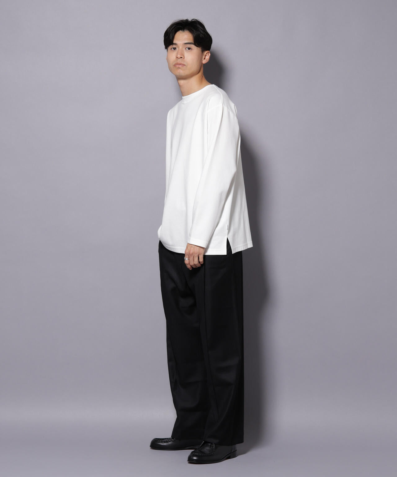 mii/WOOL LARGE PANT 6705227158