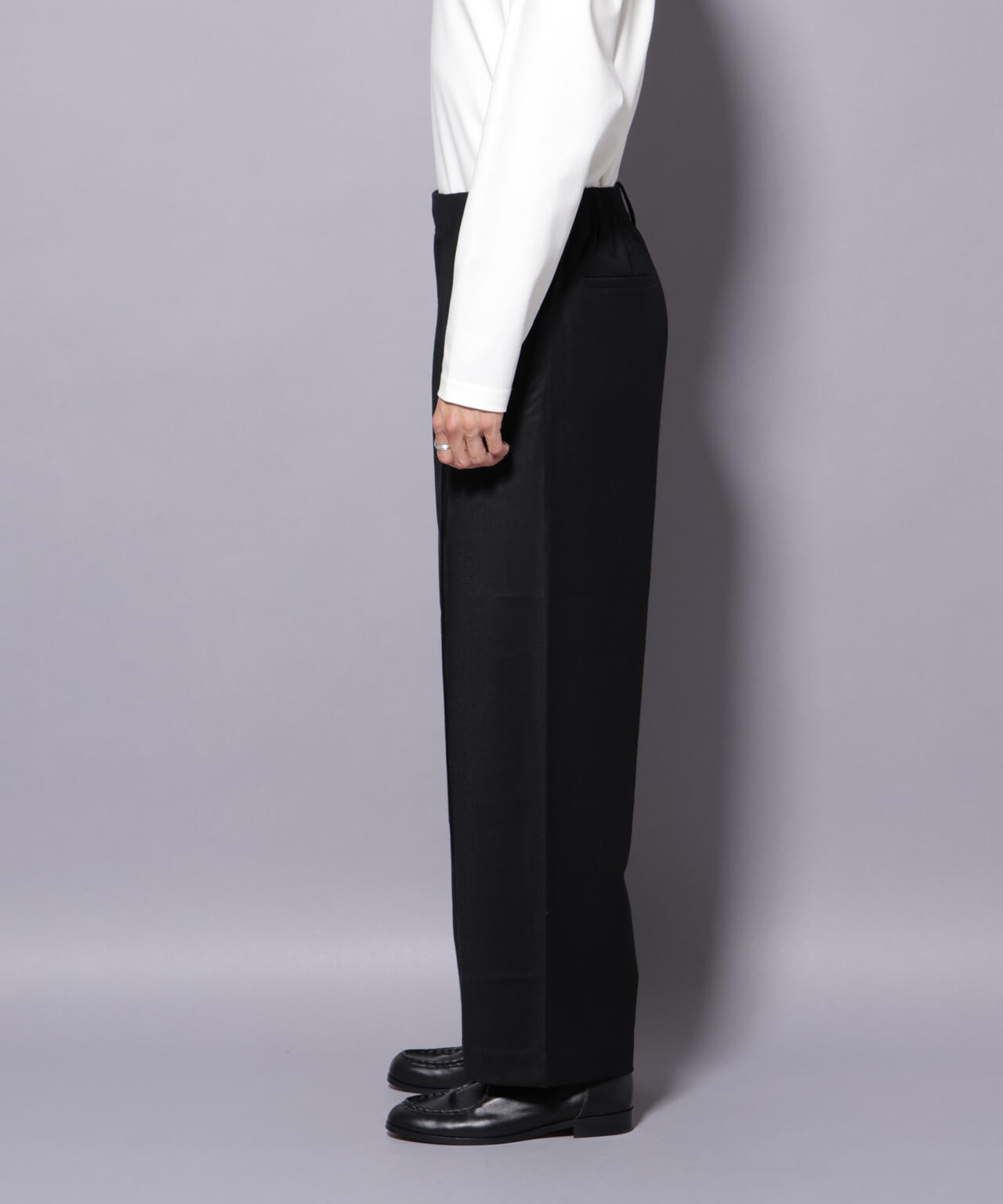 mii/WOOL LARGE PANT 6705227158