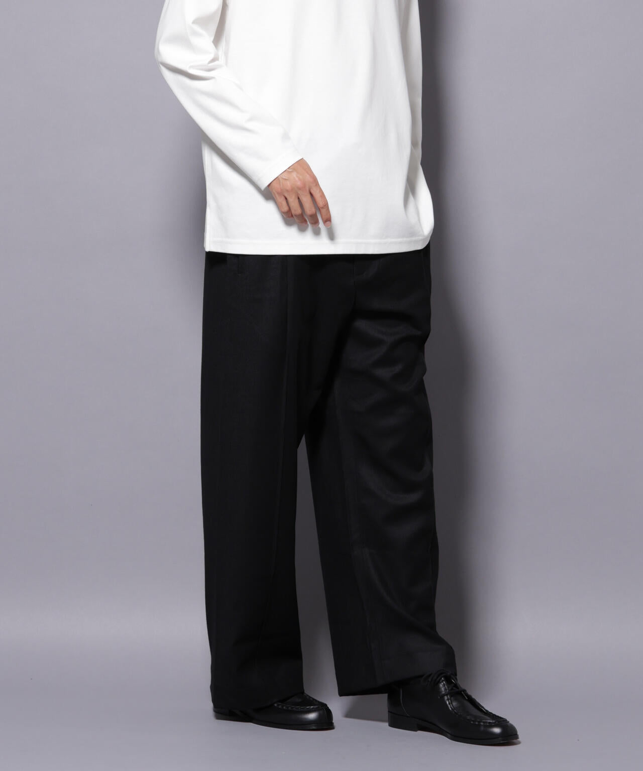 mii/WOOL LARGE PANT 6705227158