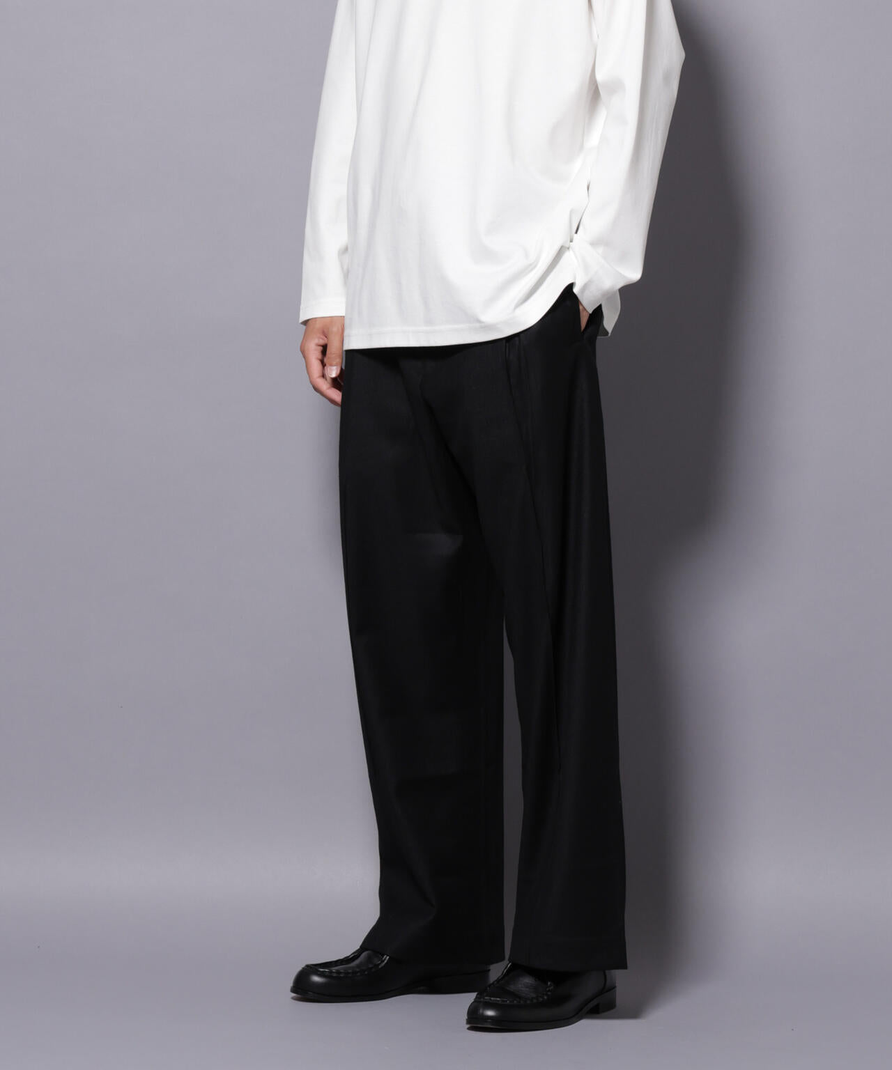 mii/WOOL LARGE PANT 6705227158