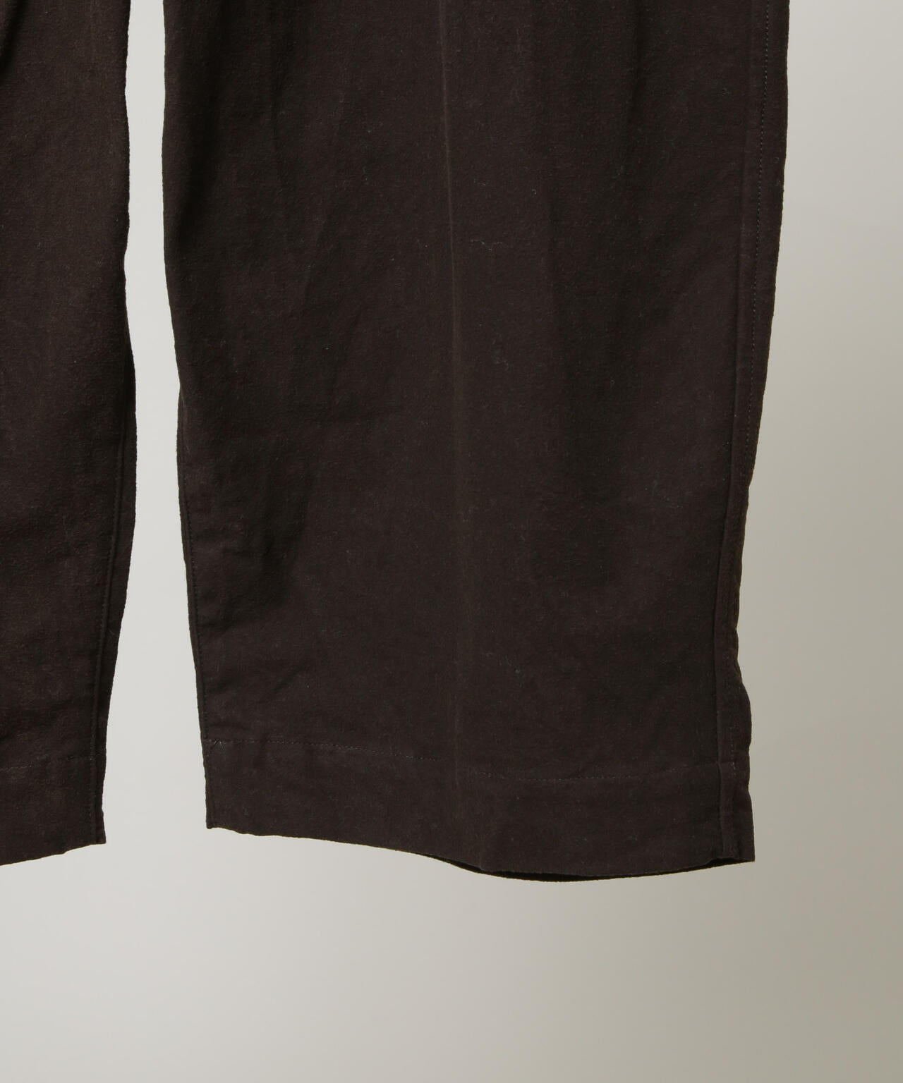 HAVERSACK/泥染風コットンフランネルクロップドワイドパンツ(セットアップ可) 6705227160