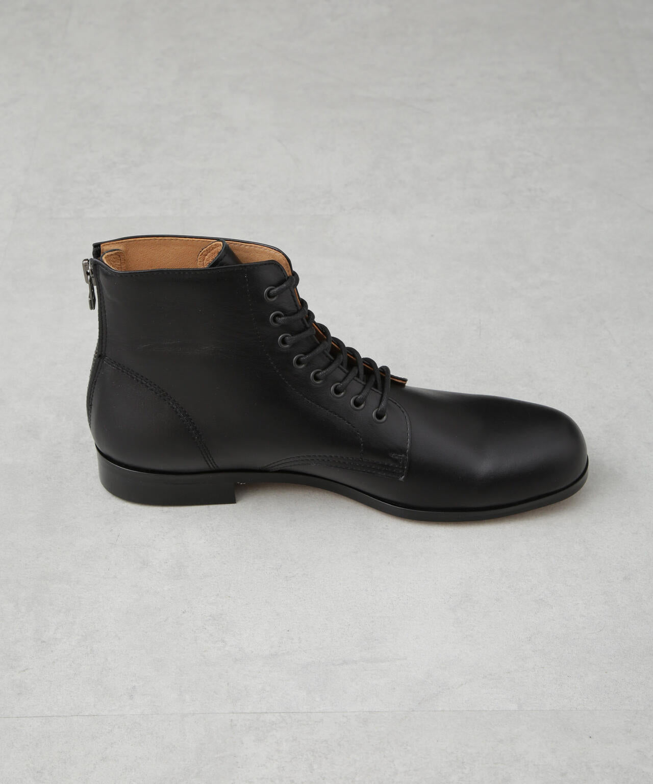 PADRONE THE STANDARD LINE/ 別注 BACK ZIP LACEUP BOOTS/ バックジップレースアップブーツ 6705236020