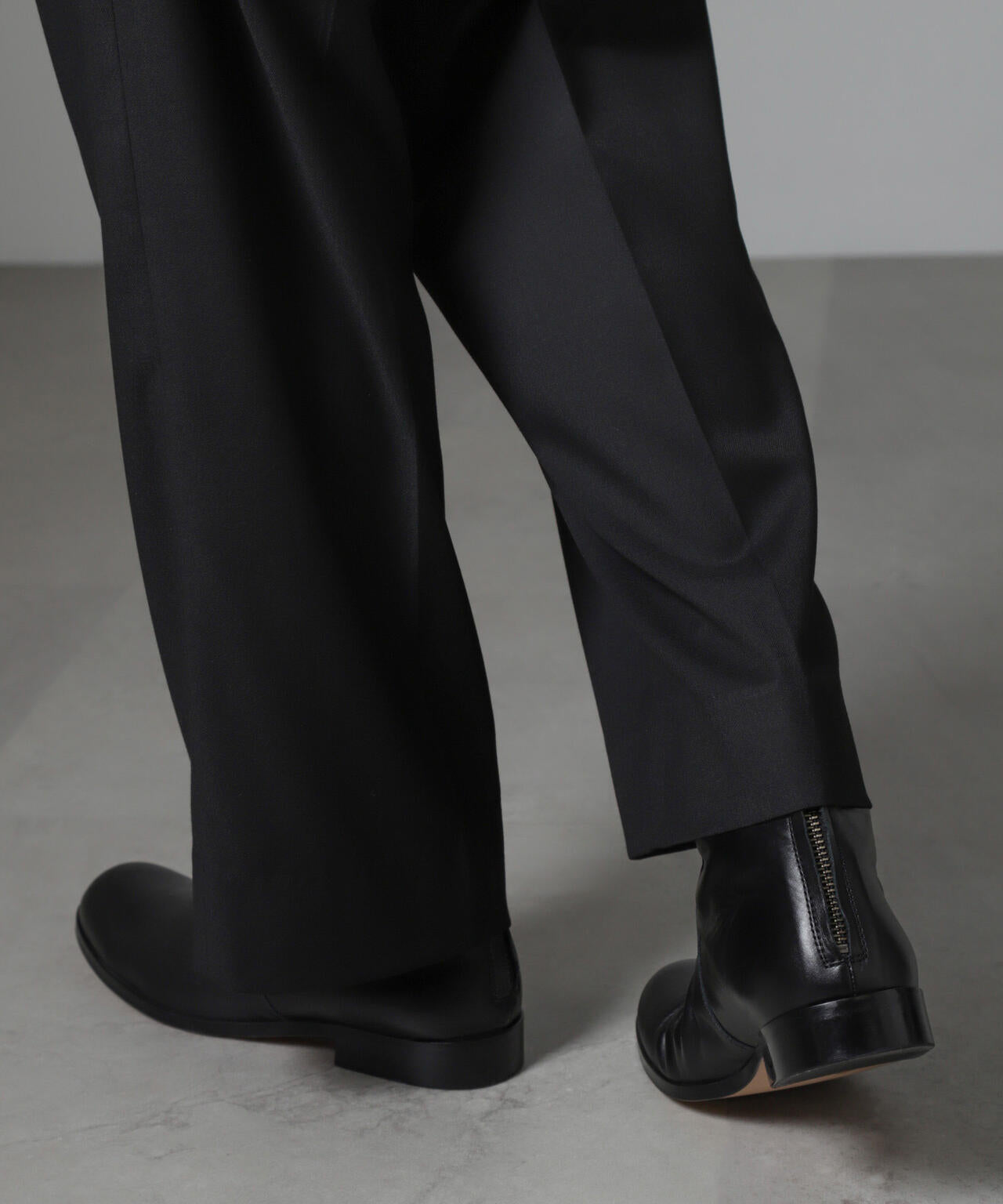 PADRONE THE STANDARD LINE/別注 BACK ZIP BOOTS / バックジップブーツ 6705236021