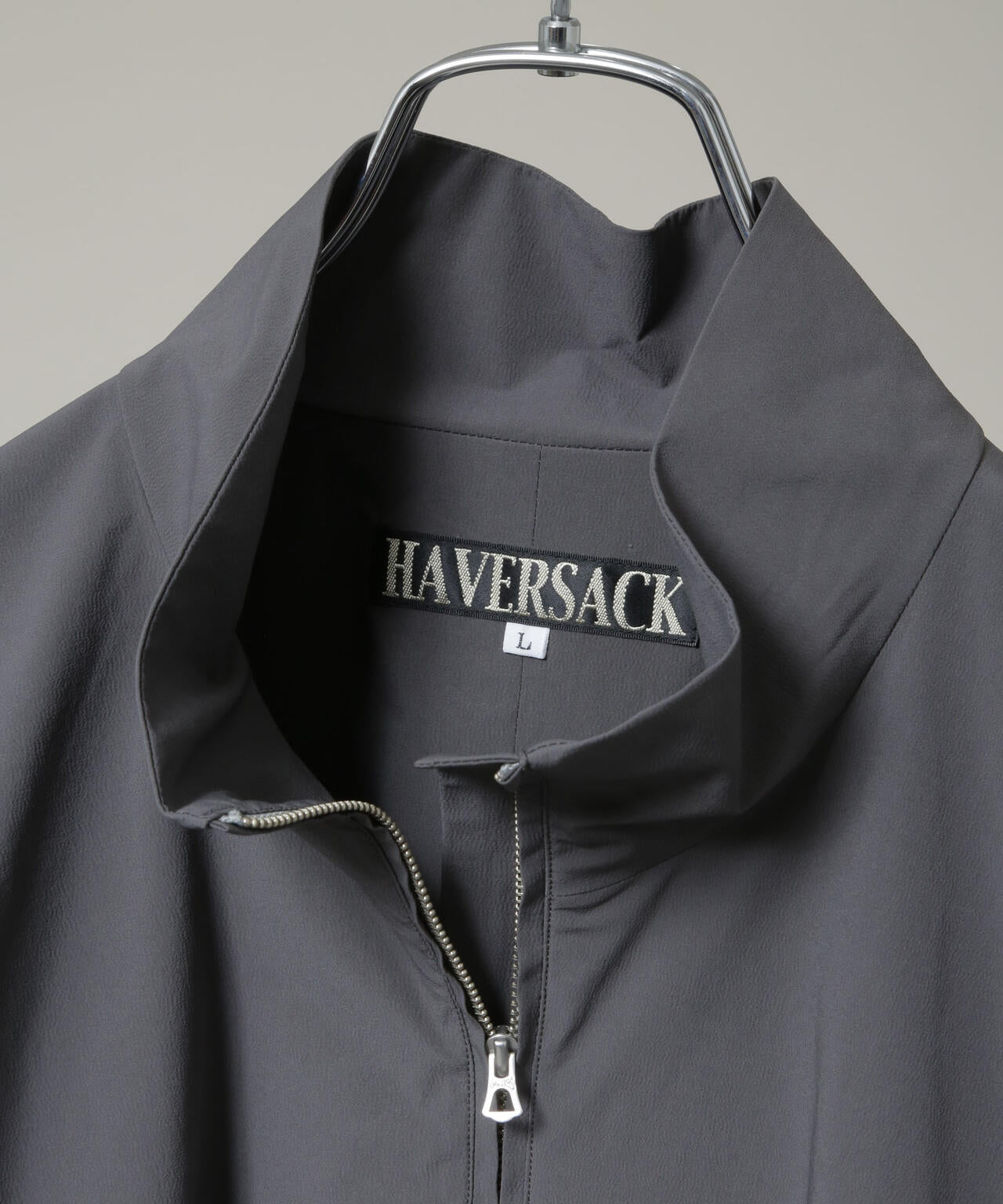 HAVERSACK/ナイロンストレッチ スタンドカラーブルゾン 6706112013