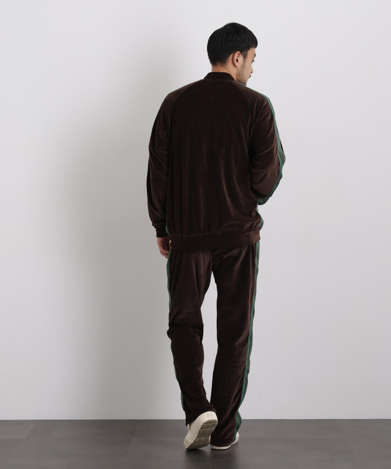 Needles/Rib Collar Track Jacket-Velour 6706112020