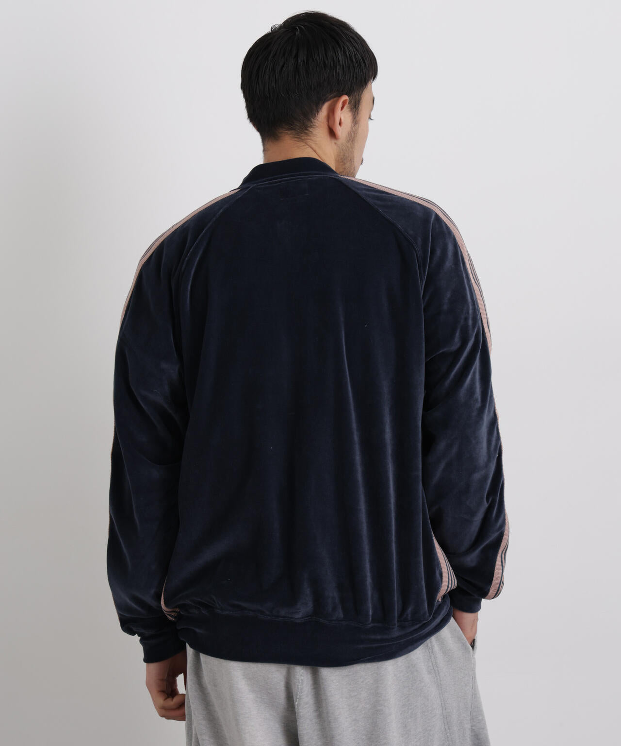 Needles/Rib Collar Track Jacket-Velour 6706112020