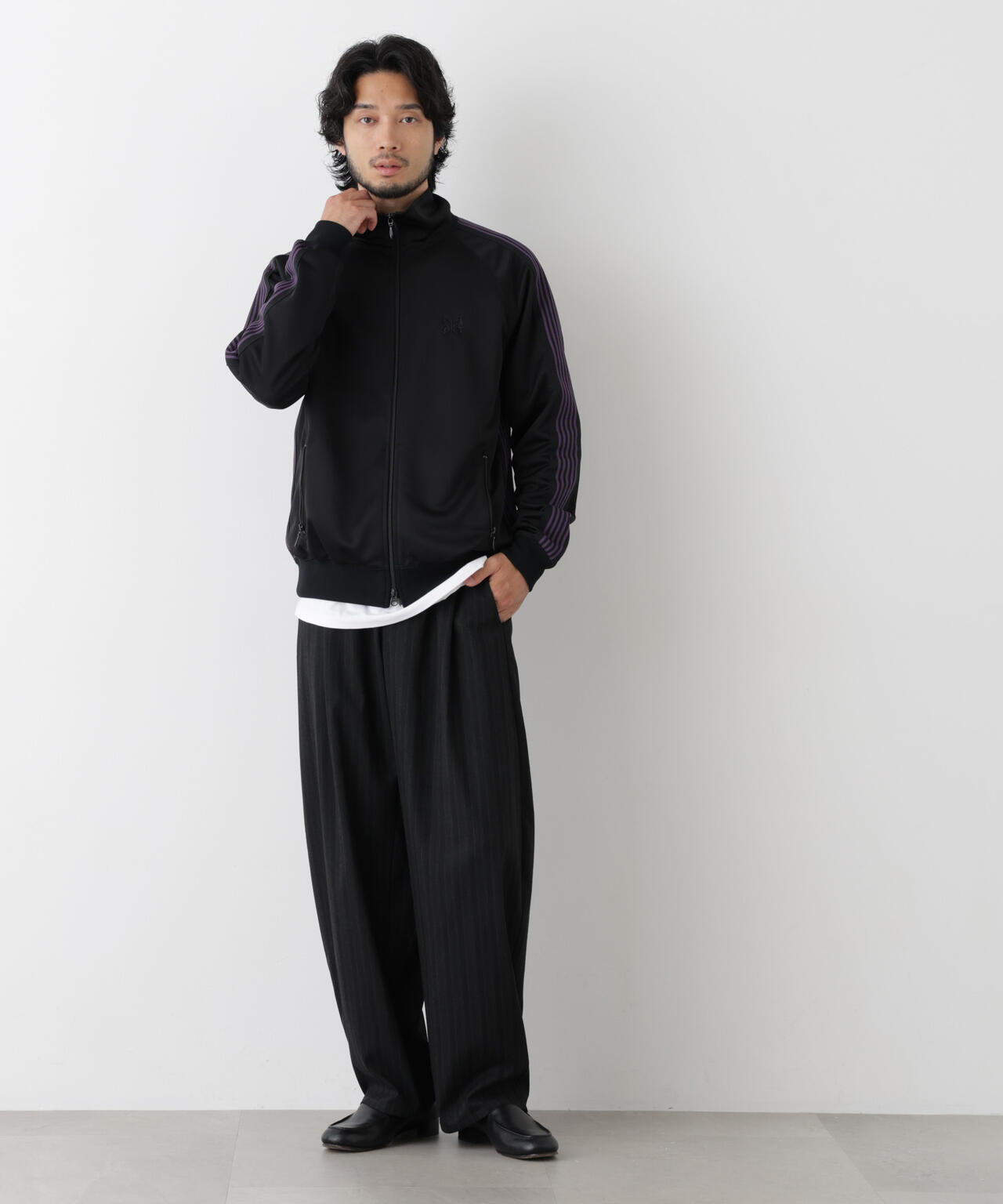 Needles/別注 Track Jacket - Poly Smooth 6706112041