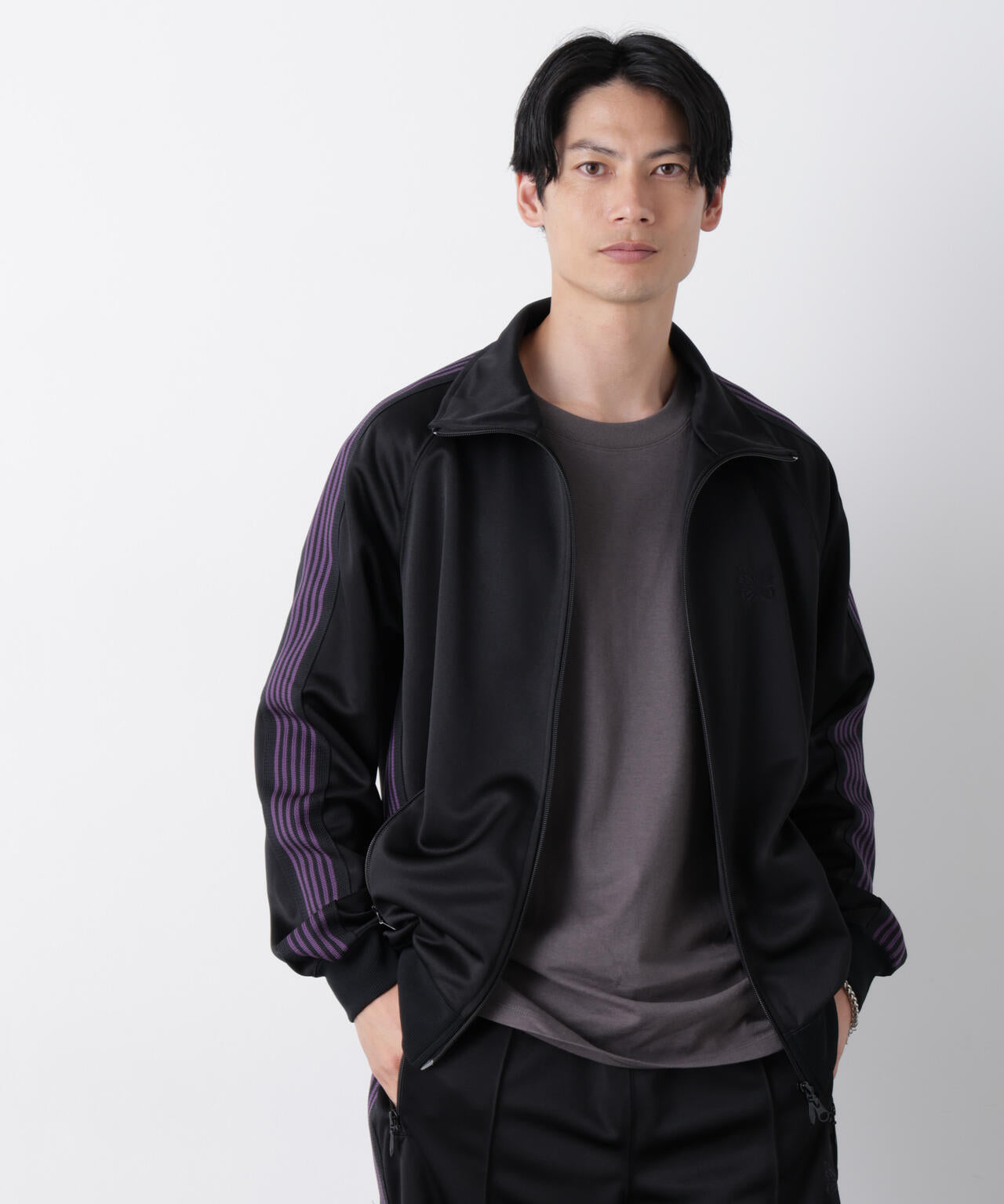 Needles/別注 Track Jacket - Poly Smooth 6706112041