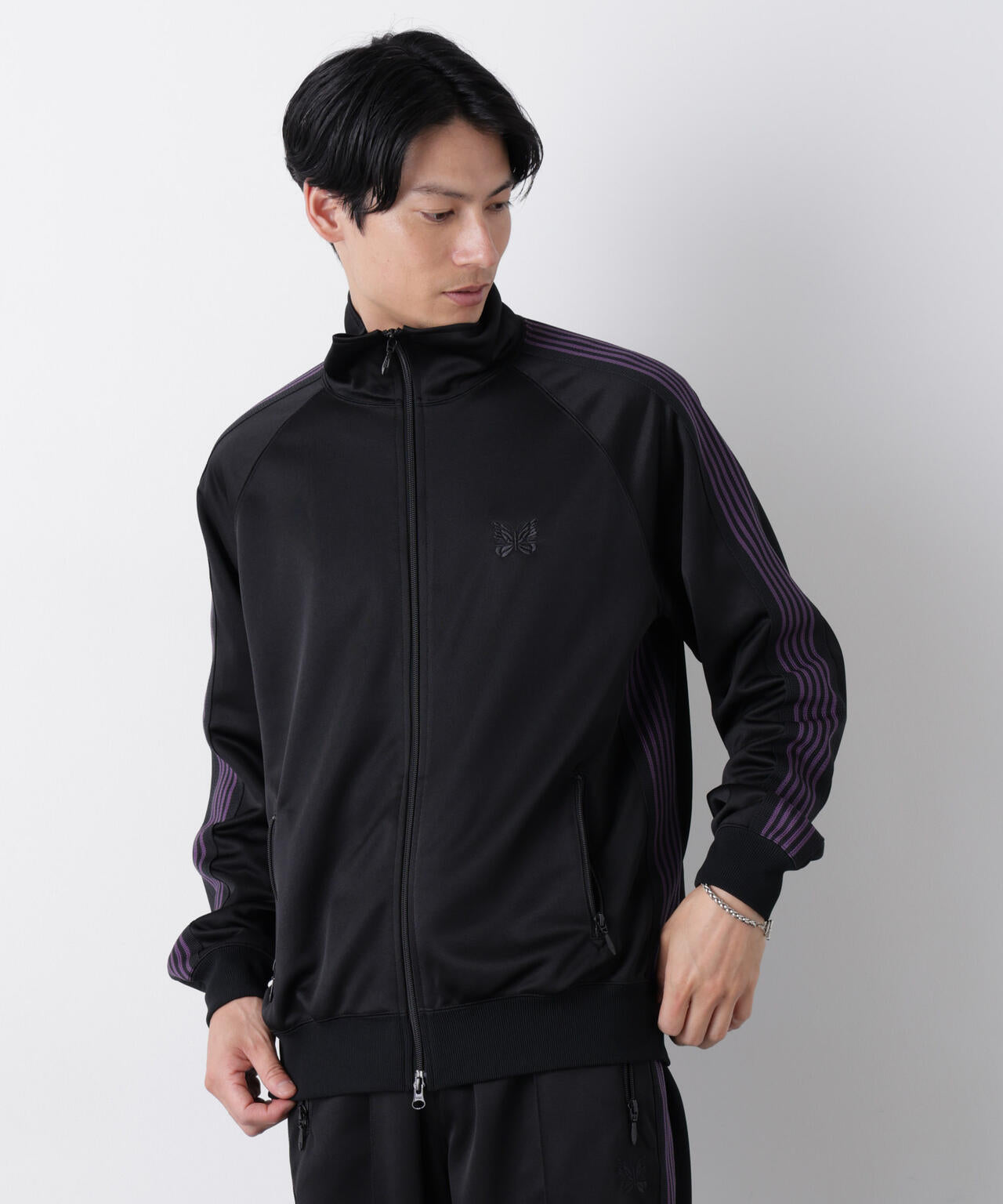 Needles/別注 Track Jacket - Poly Smooth 6706112041
