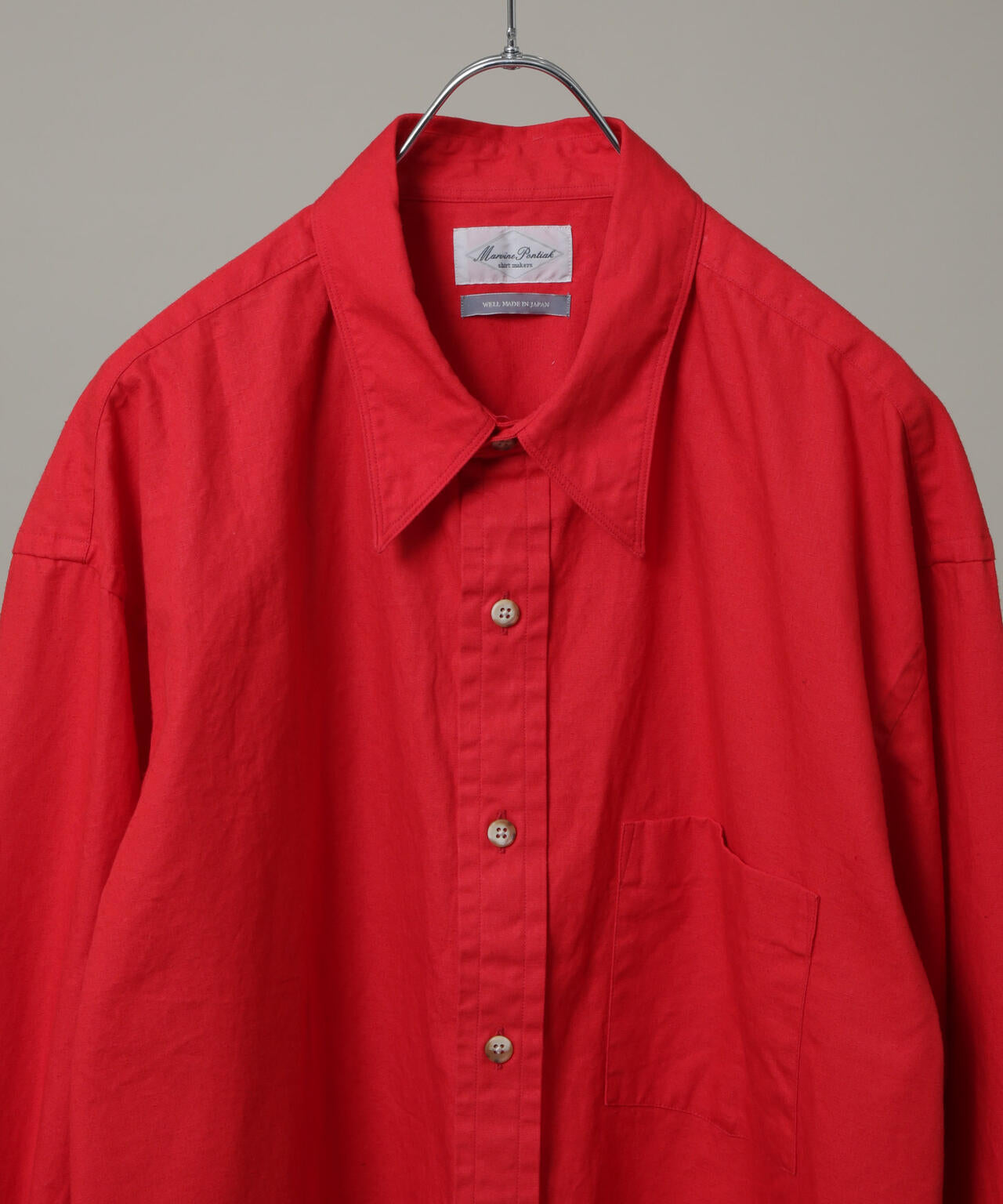 Marvine Pontiak Shirt Makers/3 Button Regular Collar SH 6706120008