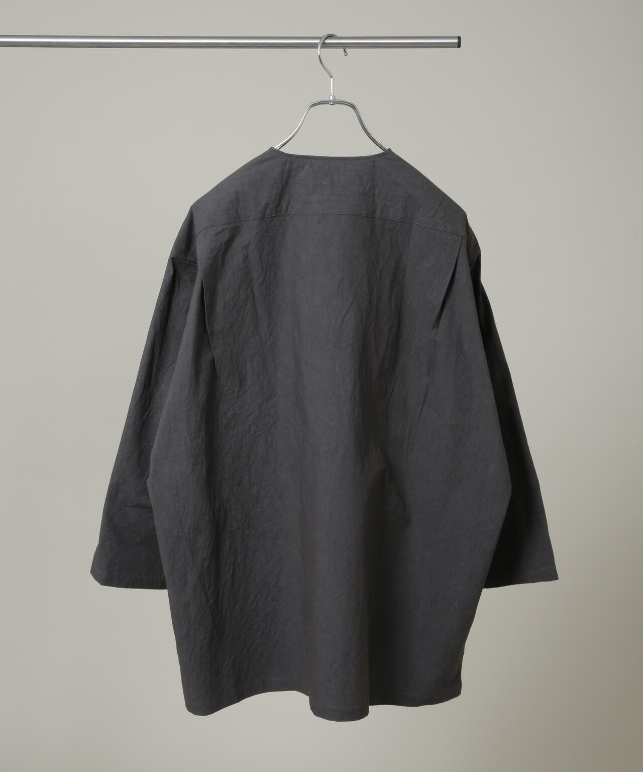 HAVERSACK/40タイプライター ノーカラーシャツ 6706120013